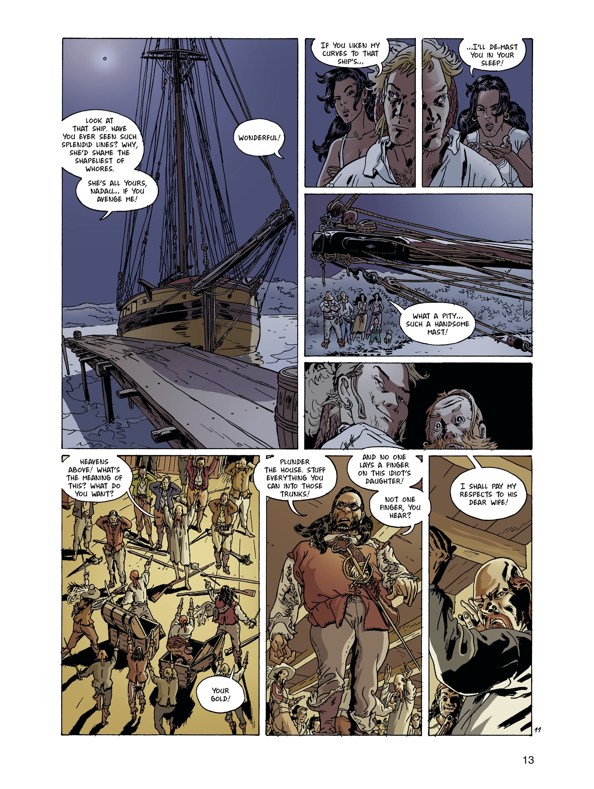 Read online Gypsies of the High Seas comic -  Issue # TPB 2 - 13