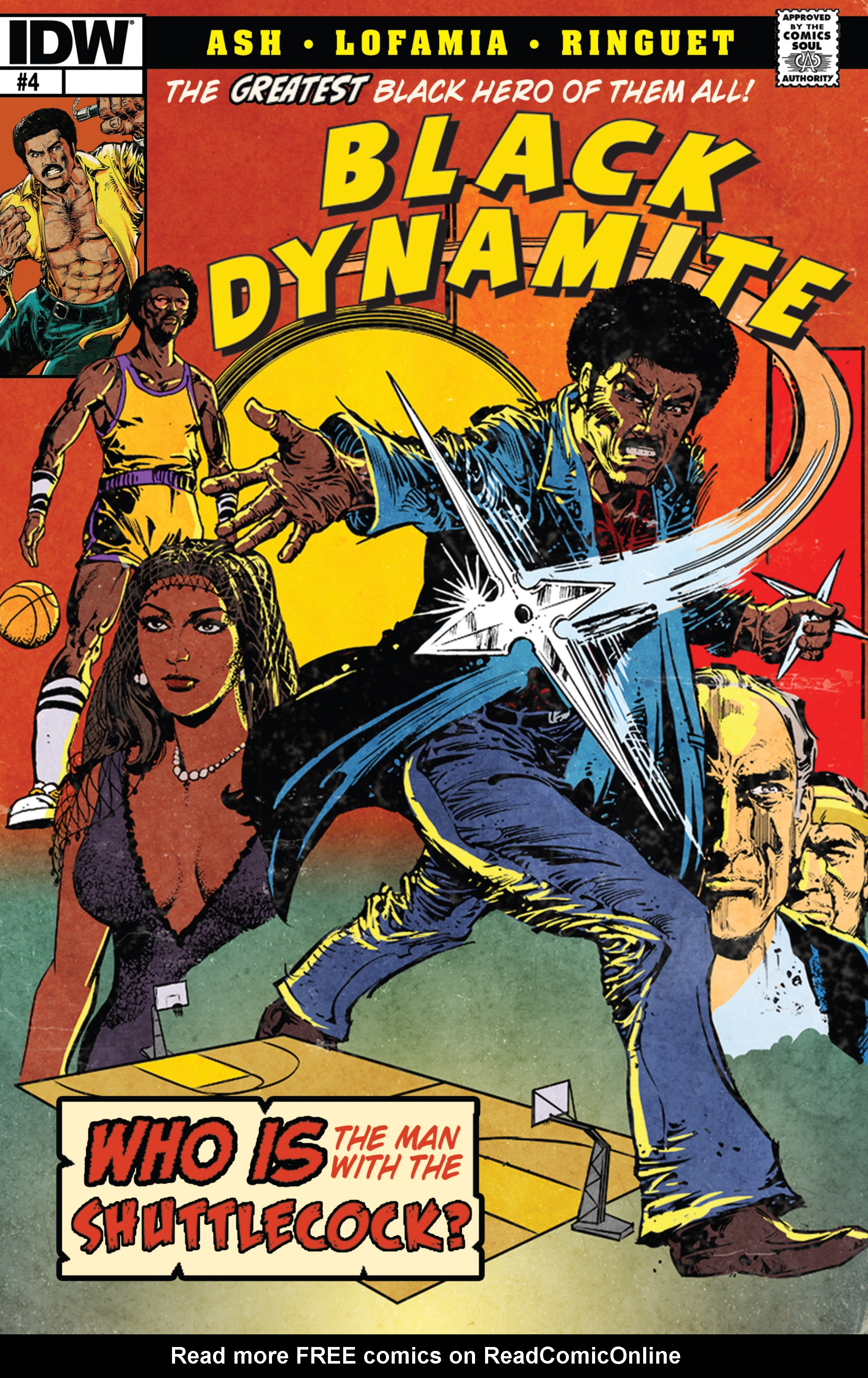 Read online Black Dynamite comic -  Issue #4 - 1