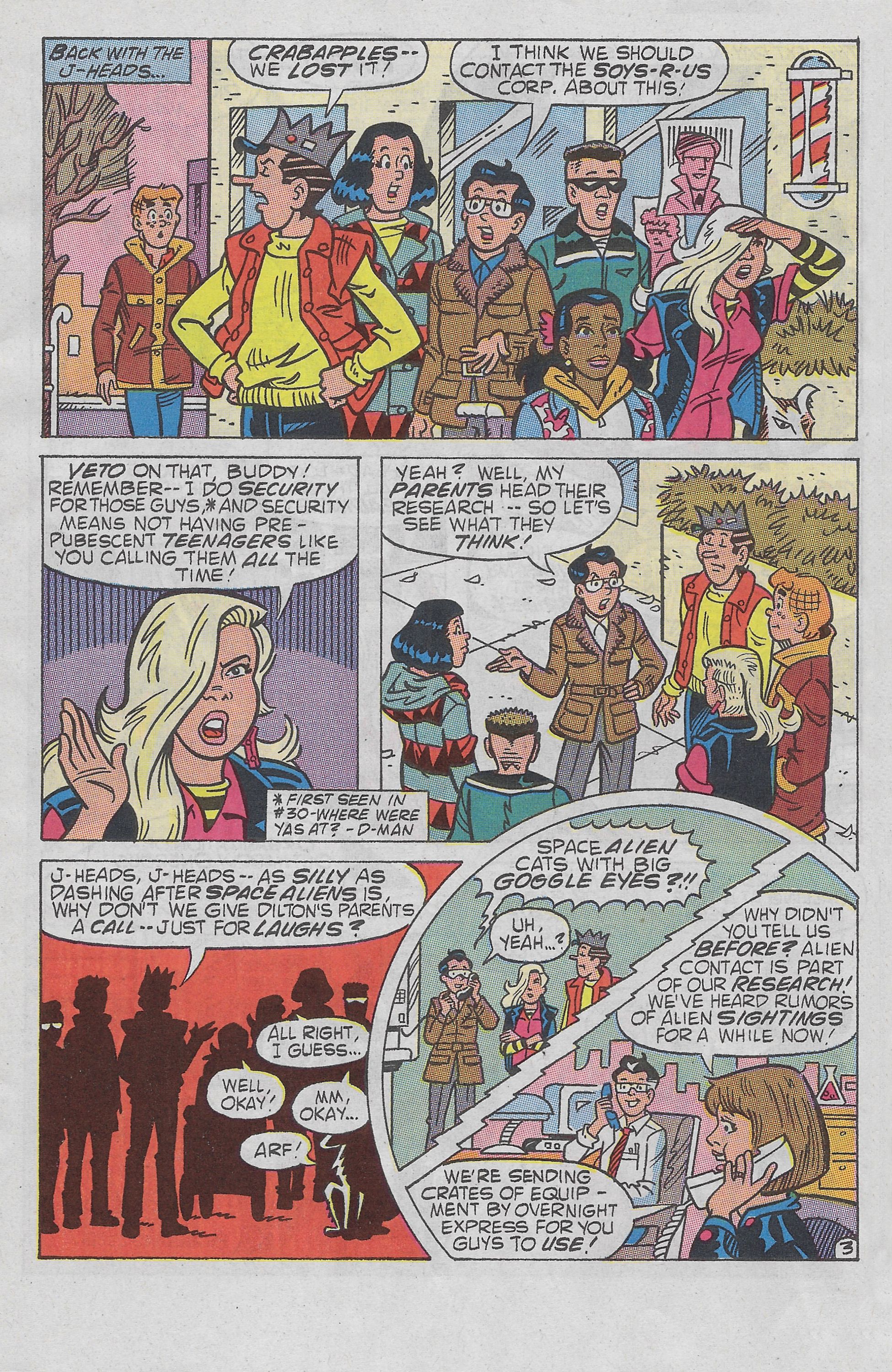Read online Jughead (1987) comic -  Issue #32 - 5