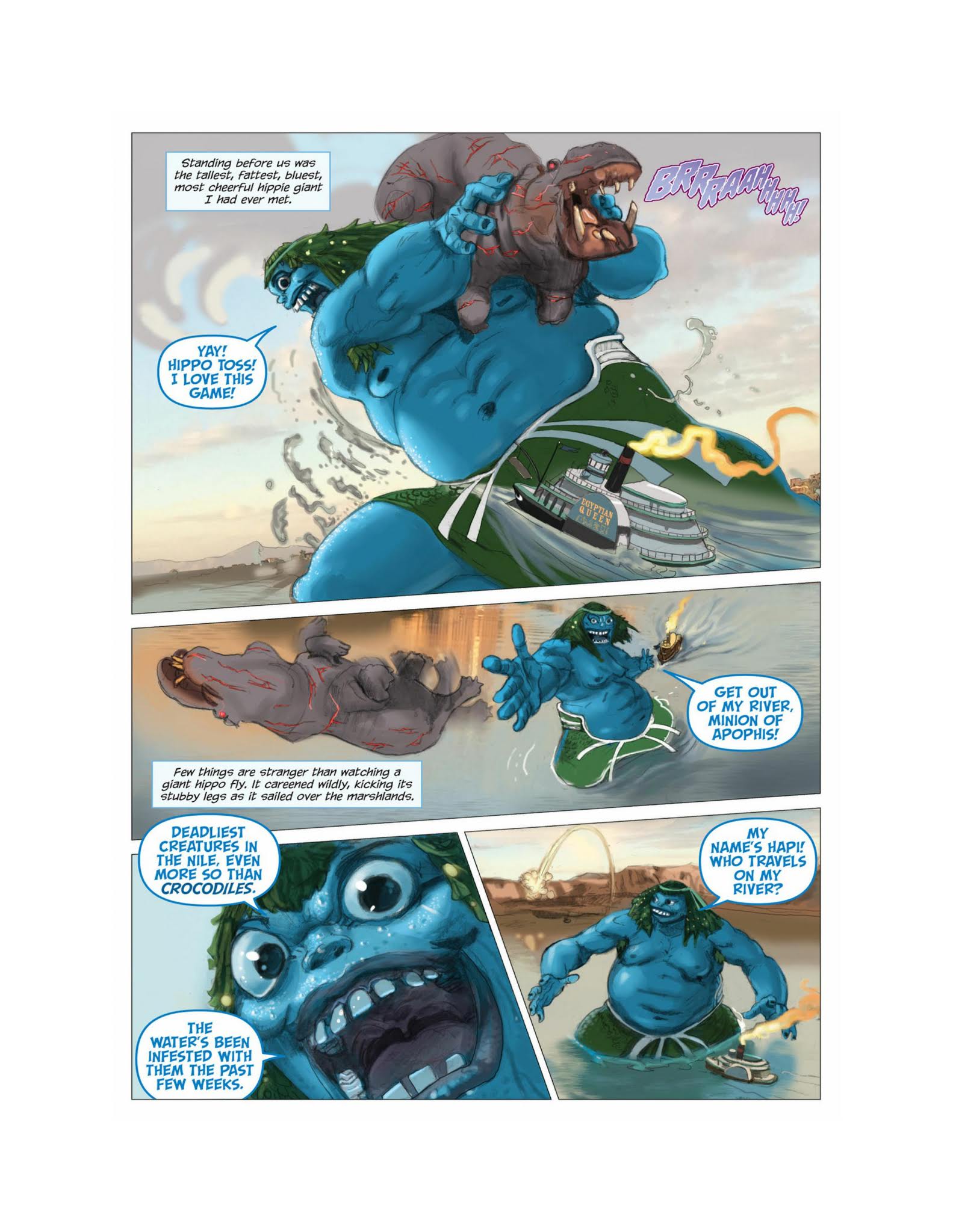 Read online The Kane Chronicles comic -  Issue # TPB 3 (Part 1) - 74