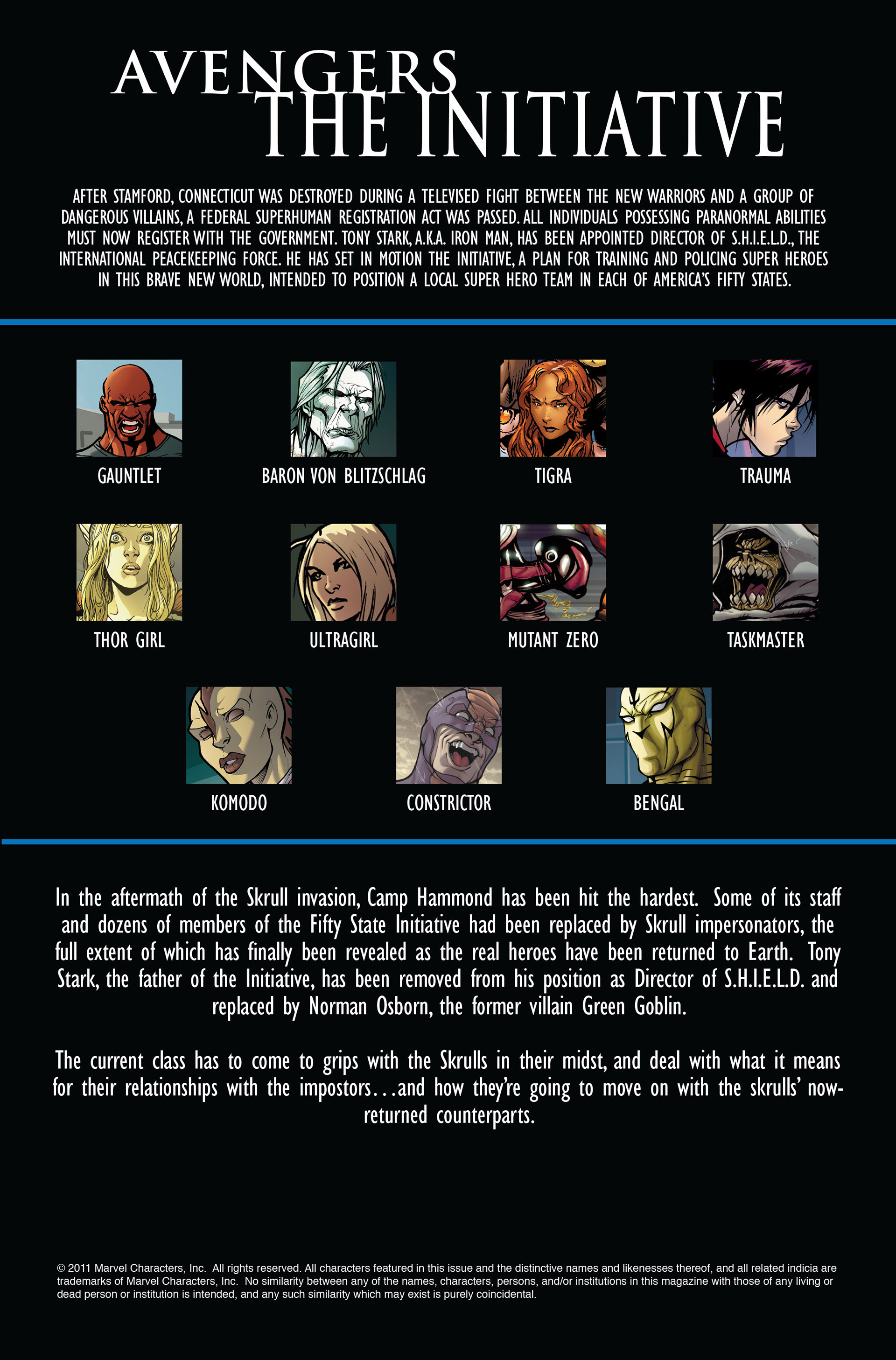 Read online Avengers: The Initiative comic -  Issue #21 - 2