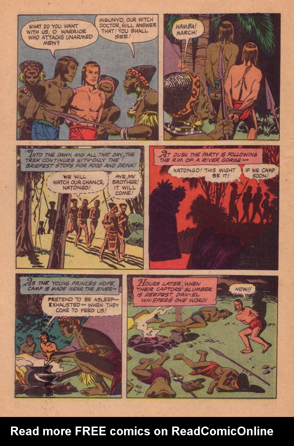 Read online Tarzan (1948) comic -  Issue #93 - 30