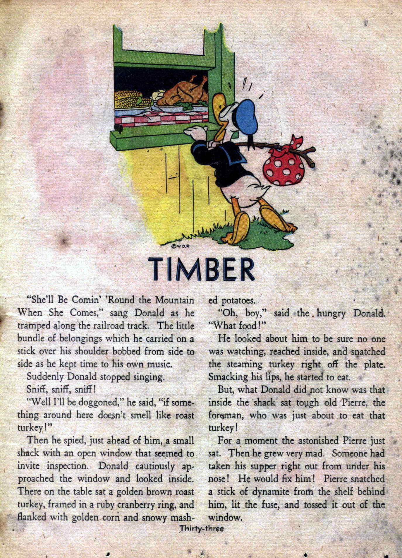 Read online Walt Disney's Comics and Stories comic -  Issue #5 - 35