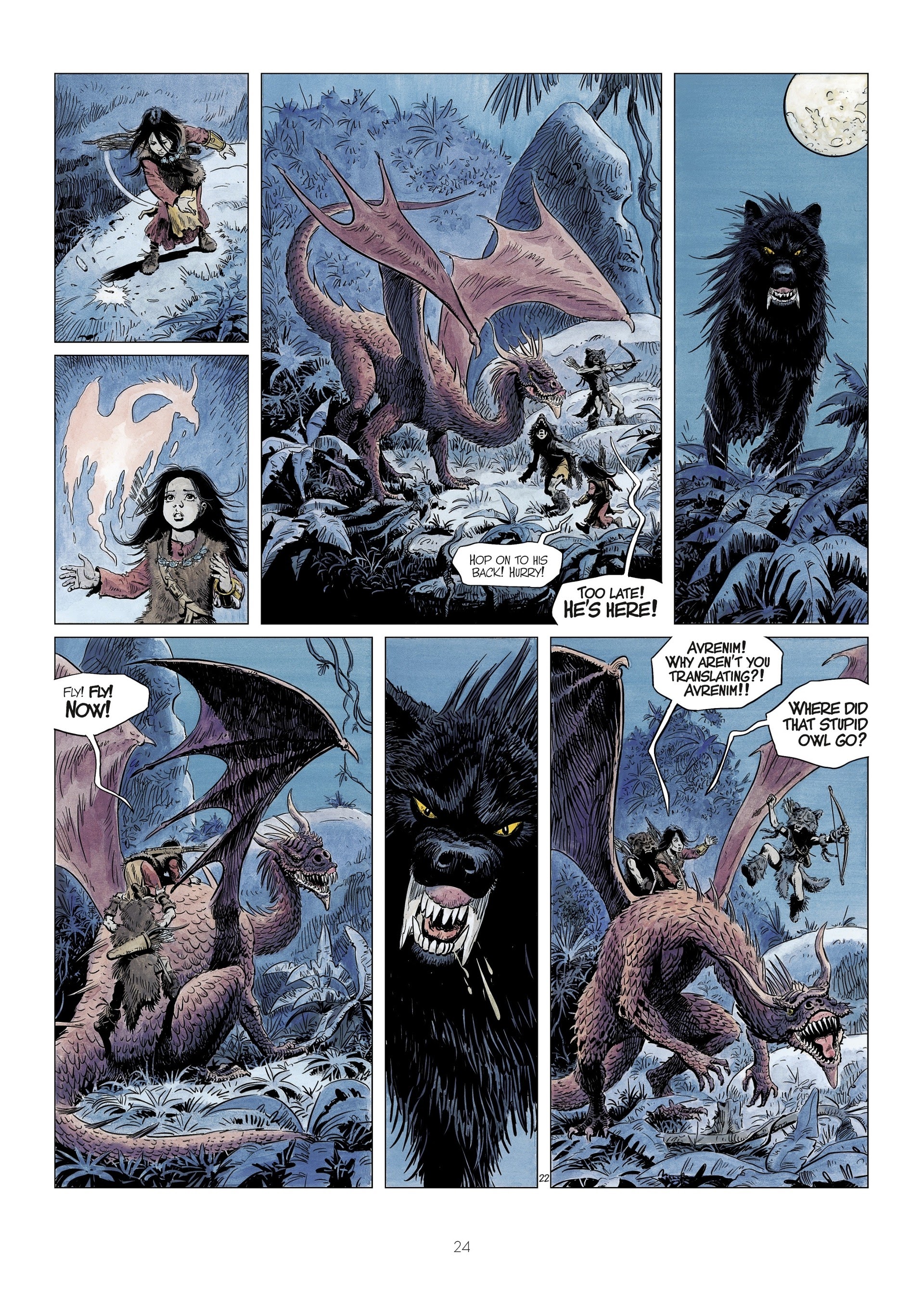 Read online The World of Thorgal: Wolfcub comic -  Issue #3 - 26