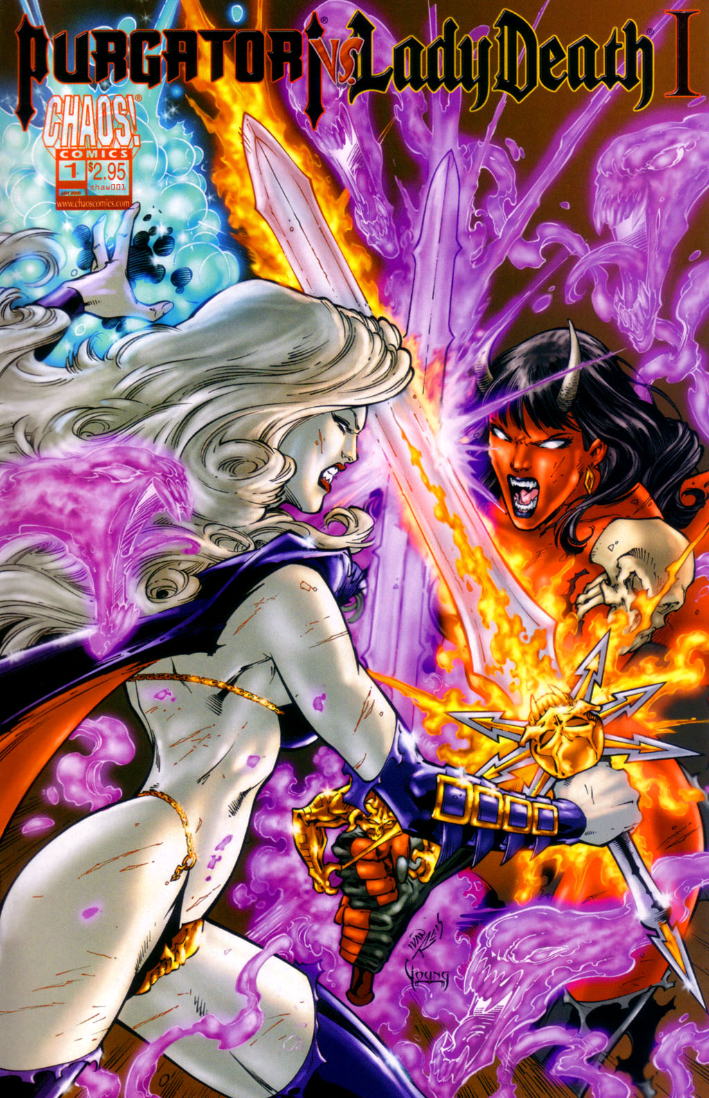 Read online Purgatori vs. Lady Death comic -  Issue # Full - 1