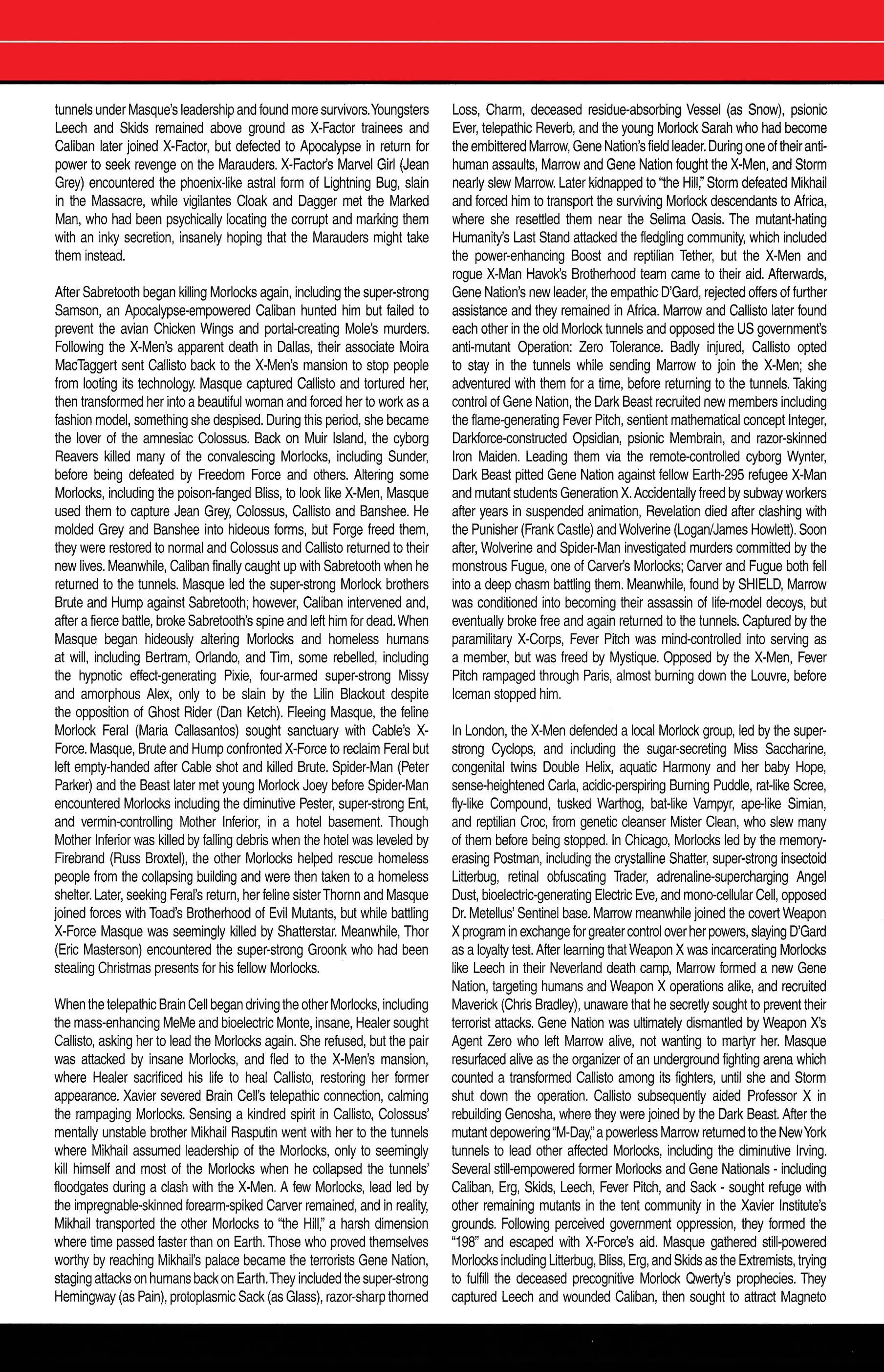 Read online Official Handbook of the Marvel Universe A to Z comic -  Issue # TPB 7 (Part 2) - 121