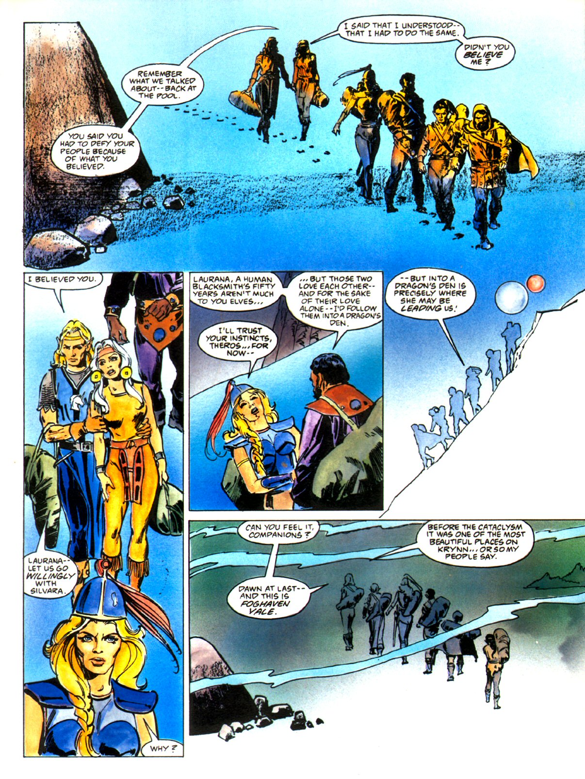 Read online Dragonlance Saga comic -  Issue #4 - 50