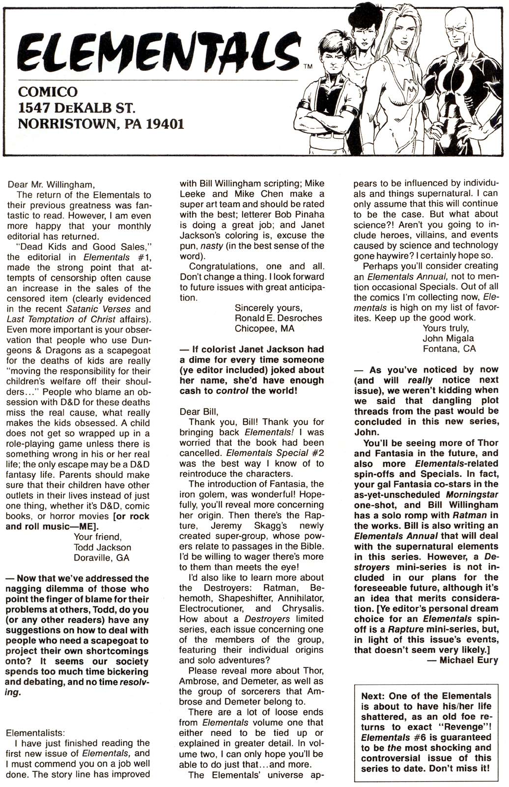 Read online Elementals (1989) comic -  Issue #5 - 30