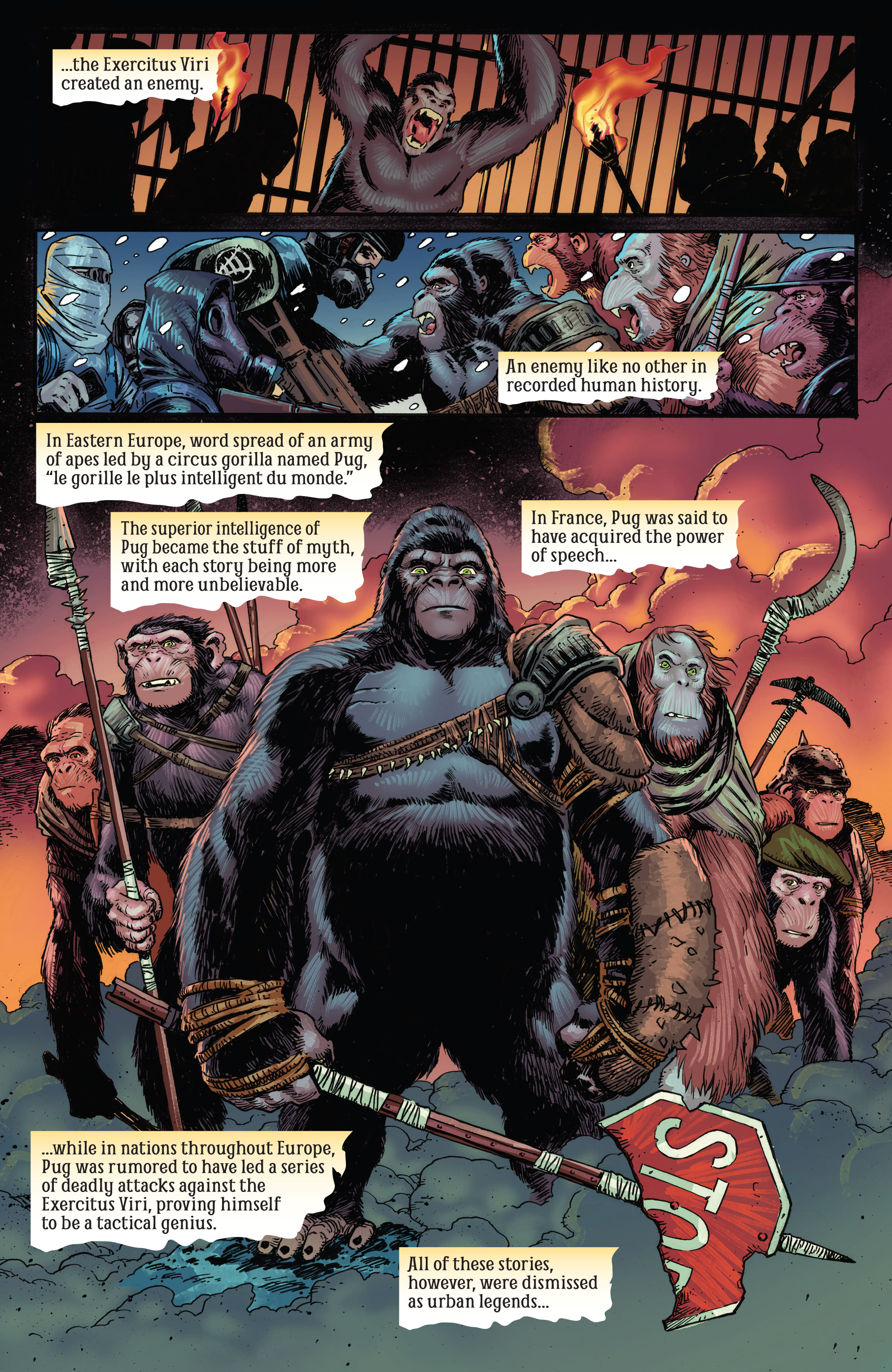 Read online Planet of the Apes (2023) comic -  Issue #2 - 19