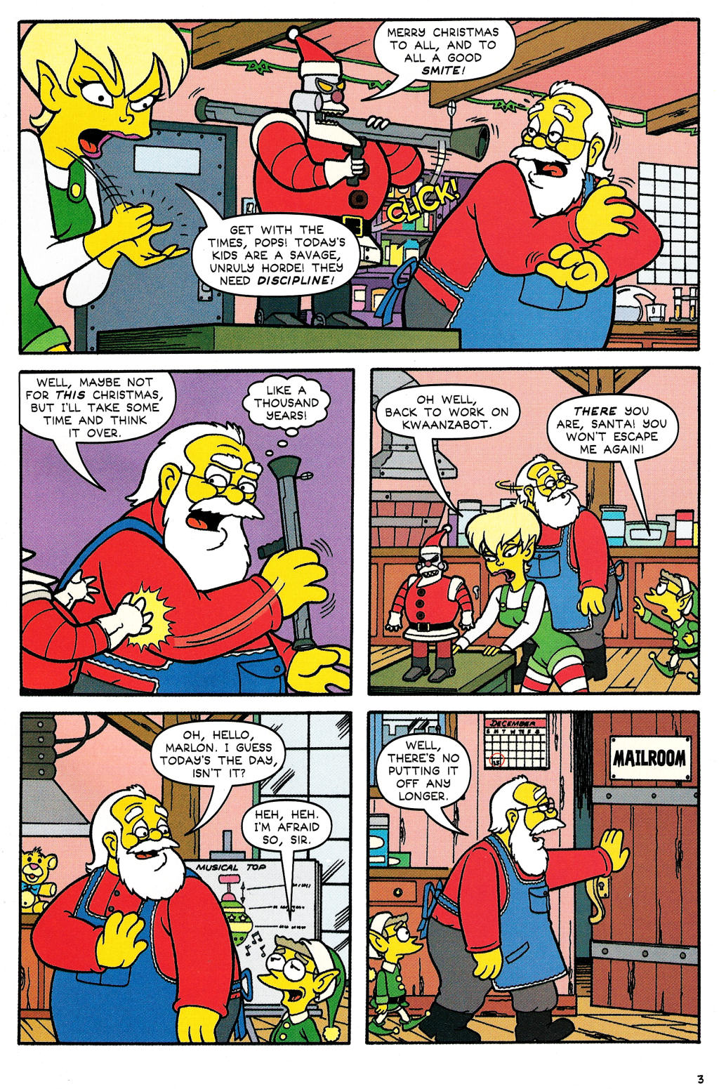 Read online The Simpsons Winter Wingding comic -  Issue #1 - 5