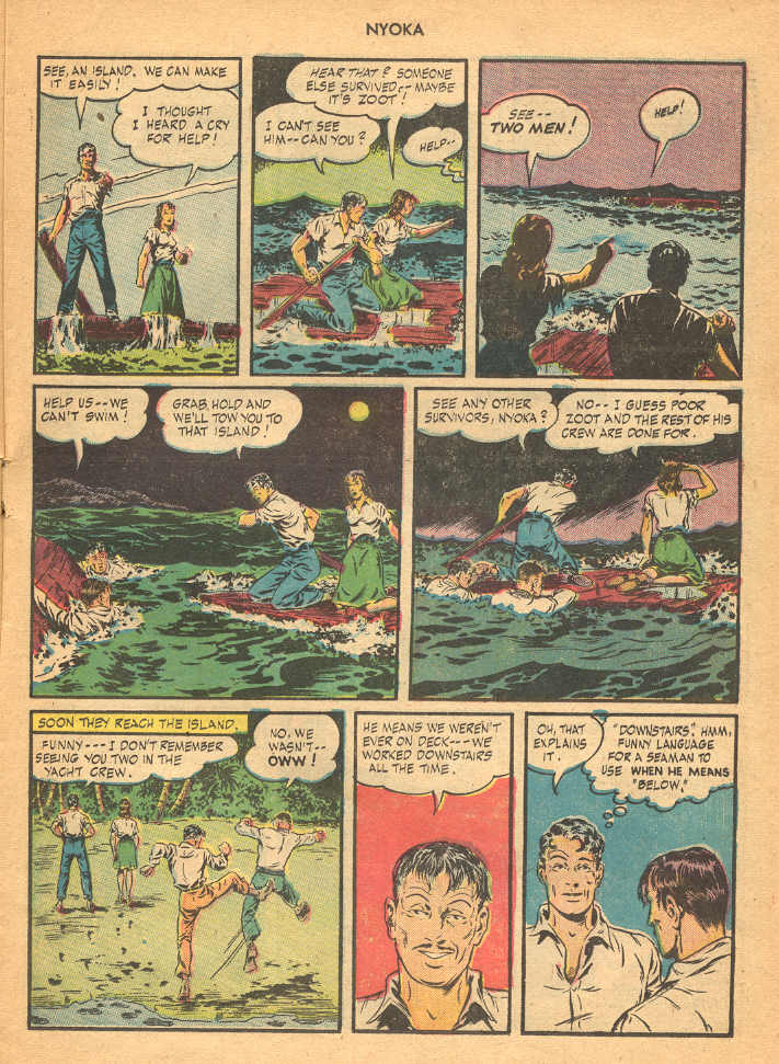 Read online Nyoka the Jungle Girl (1945) comic -  Issue #2 - 15