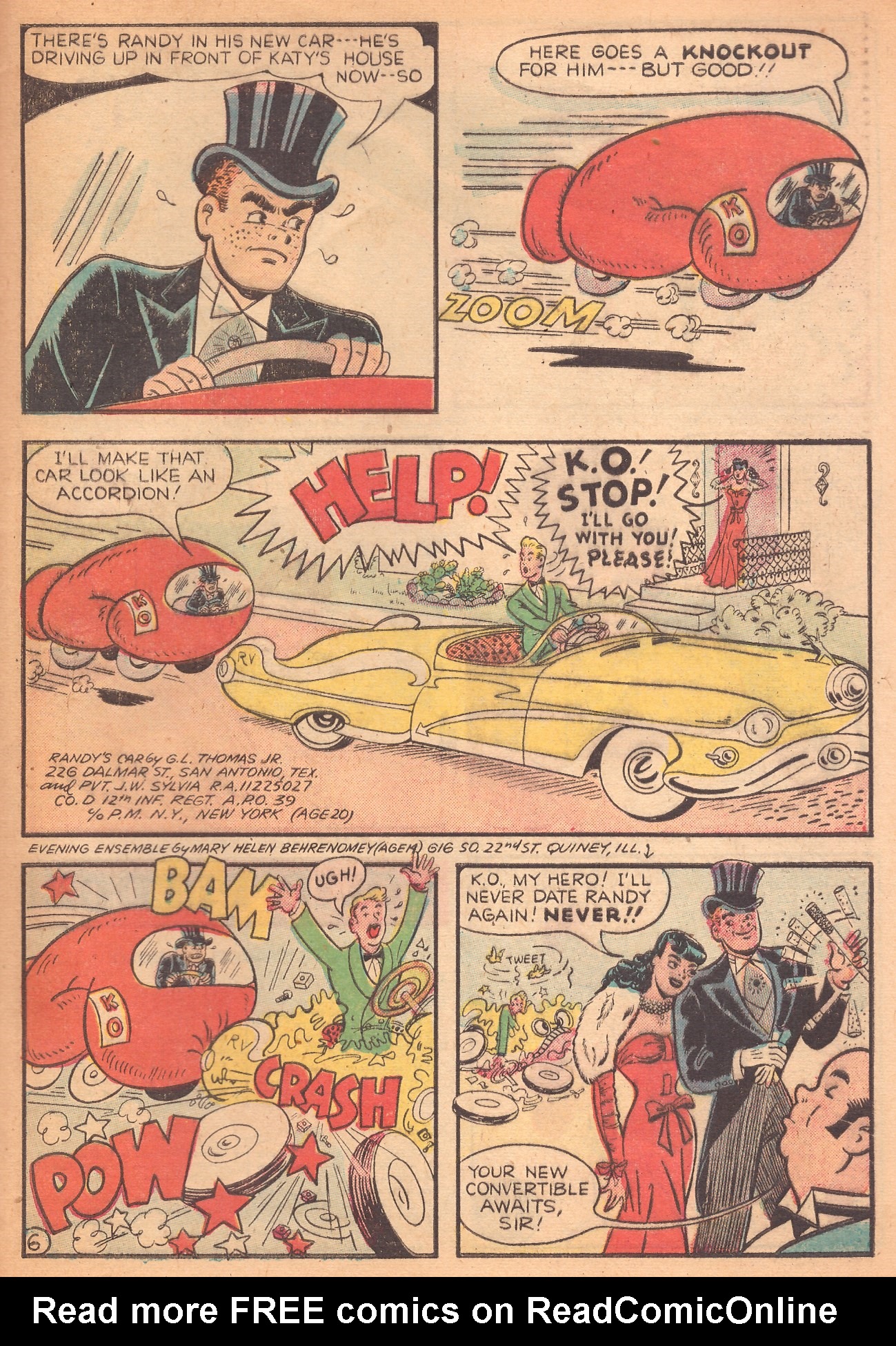 Read online Katy Keene (1949) comic -  Issue #7 - 31