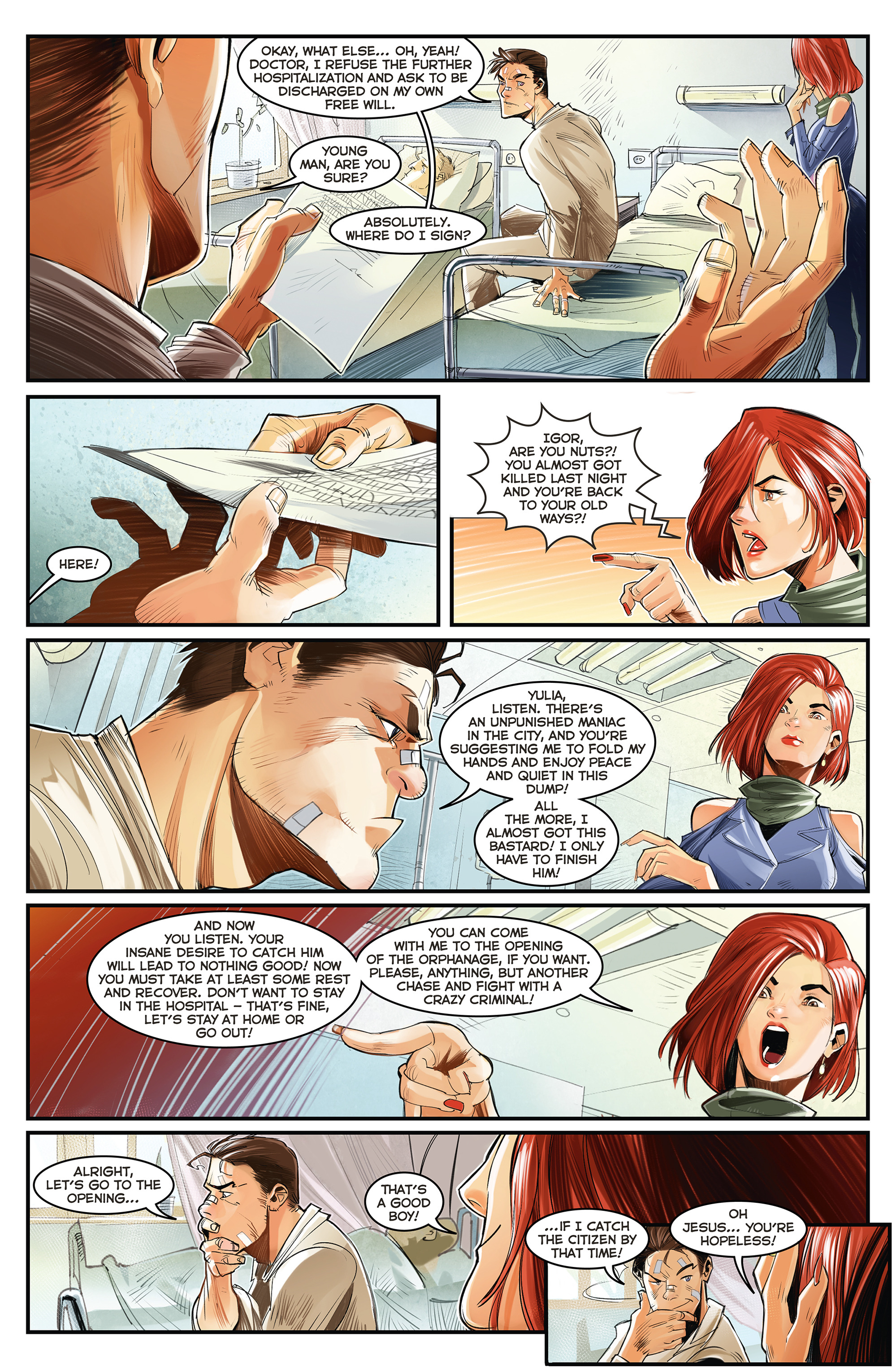 Read online Major Grom comic -  Issue #6 - 15