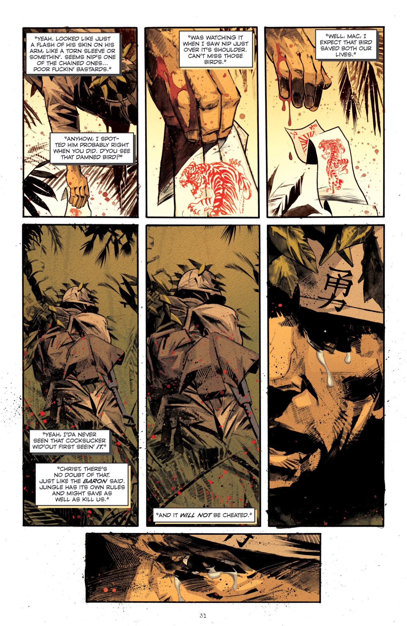 Read online Fever Ridge: A Tale of MacArthur's Jungle War comic -  Issue # _TPB - 30