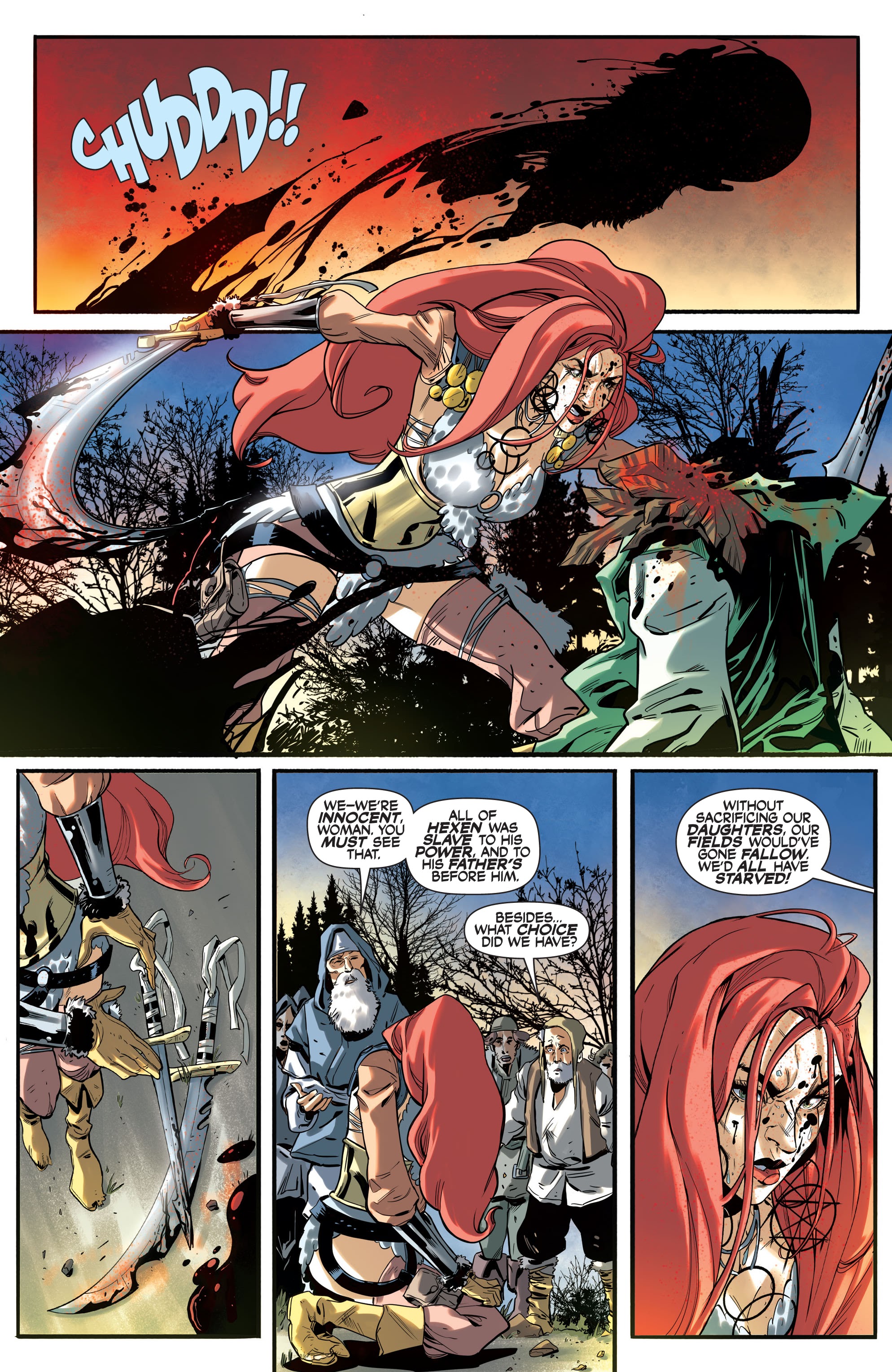 Read online Red Sonja (2019) comic -  Issue # _Holiday Special 2021 - 30