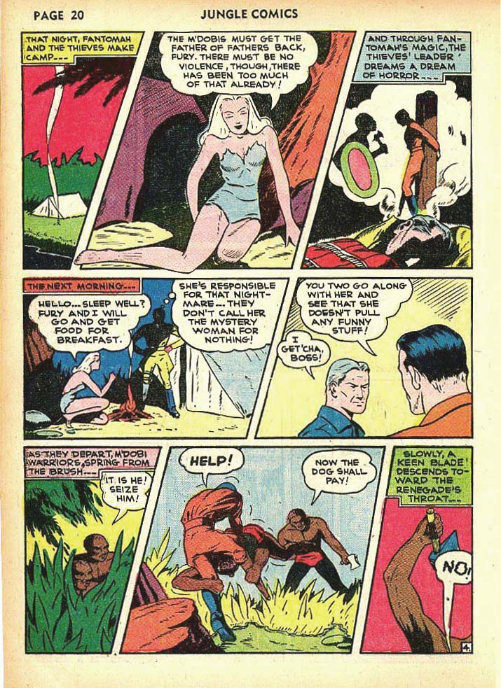 Read online Jungle Comics comic -  Issue #25 - 22