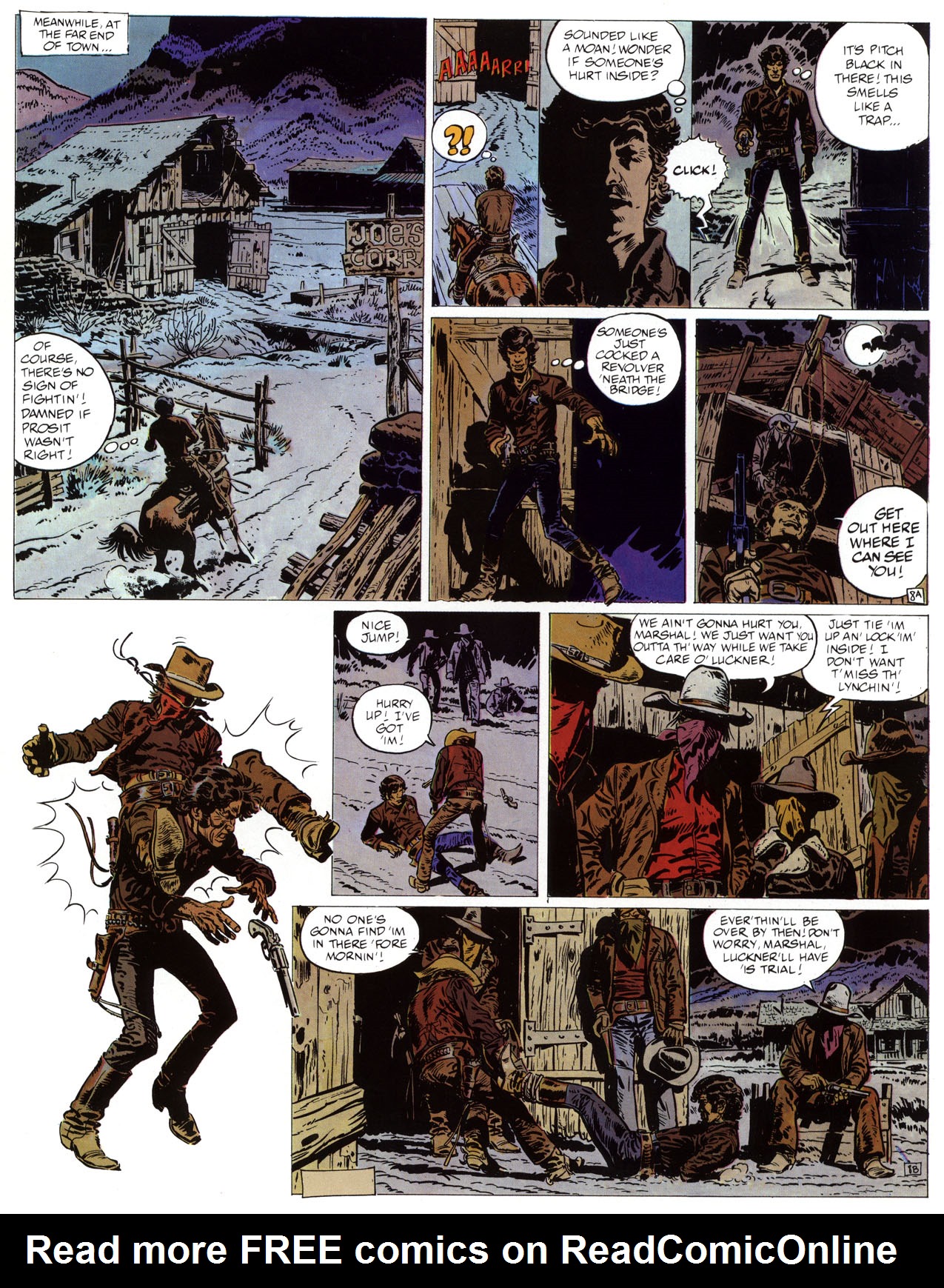 Read online Epic Graphic Novel: Marshal Blueberry comic -  Issue # TPB - 12