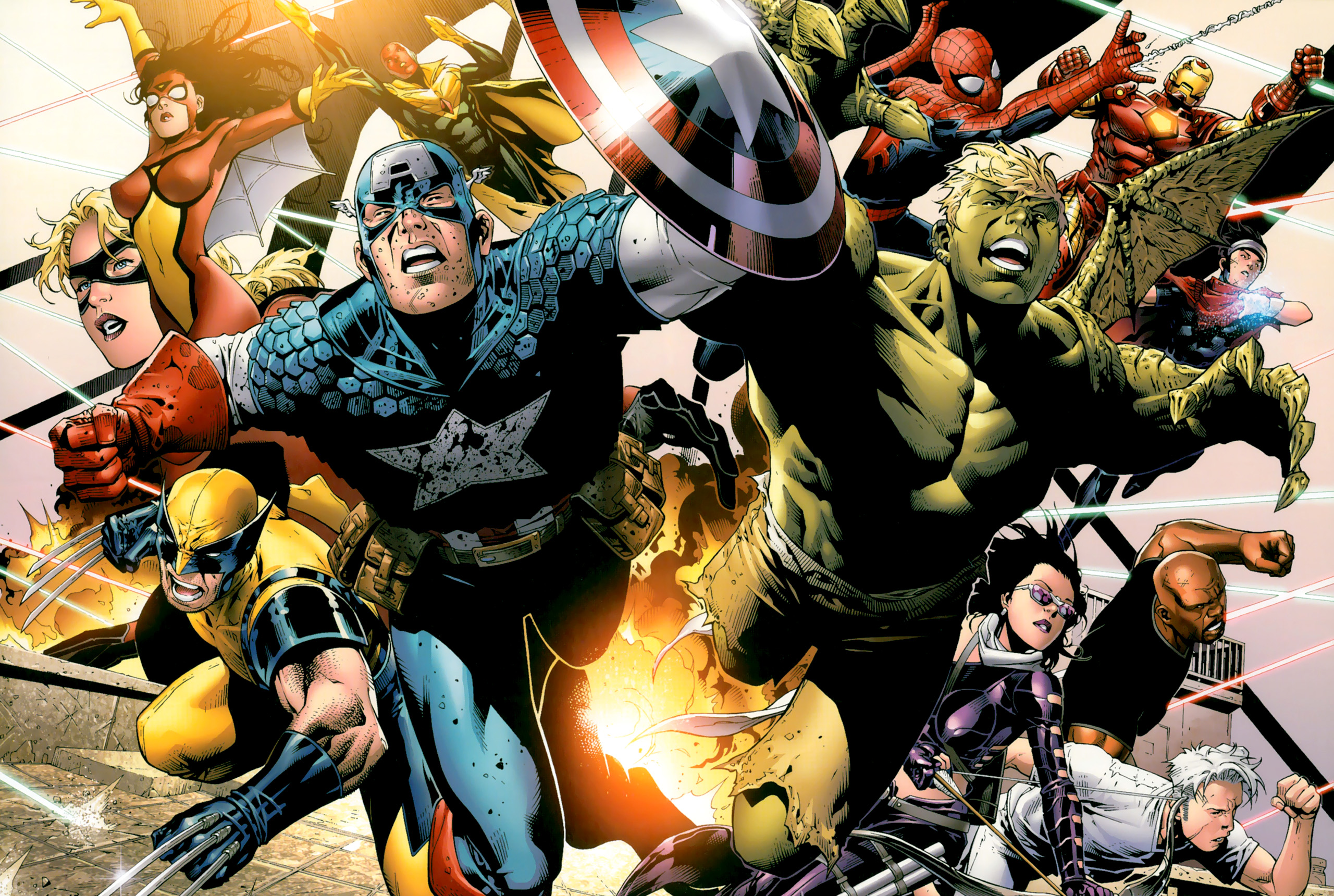 Read online New Avengers Poster Book comic -  Issue # Full - 27