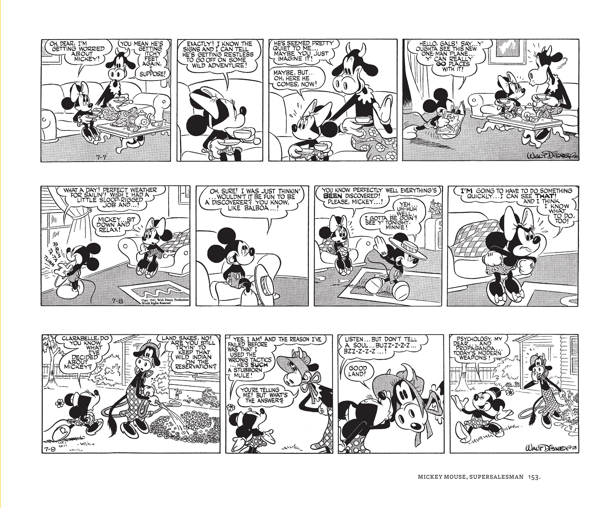 Read online Walt Disney's Mickey Mouse by Floyd Gottfredson comic -  Issue # TPB 6 (Part 2) - 53