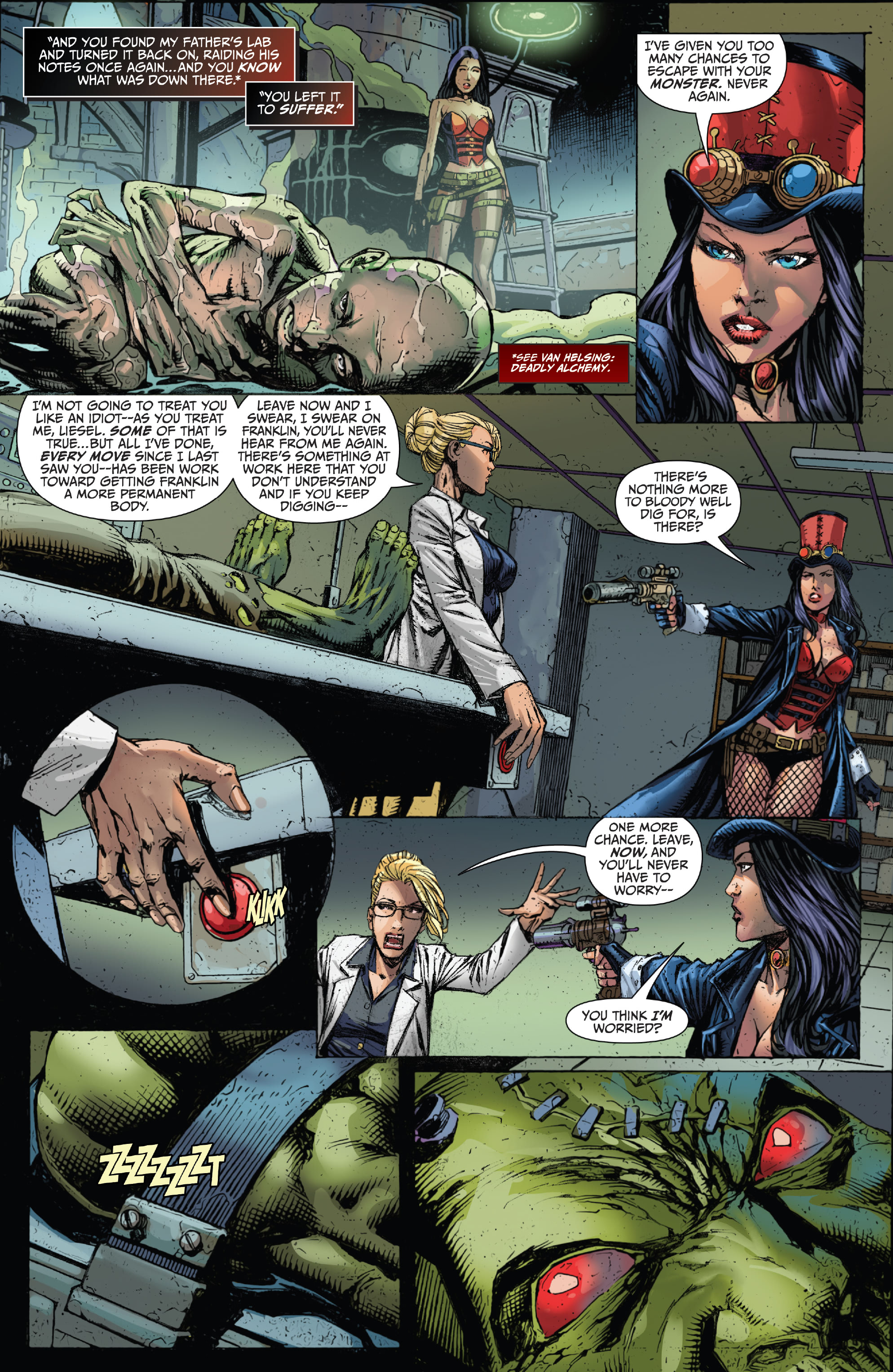 Read online Van Helsing Annual: Sins of the Father comic -  Issue # Full - 8