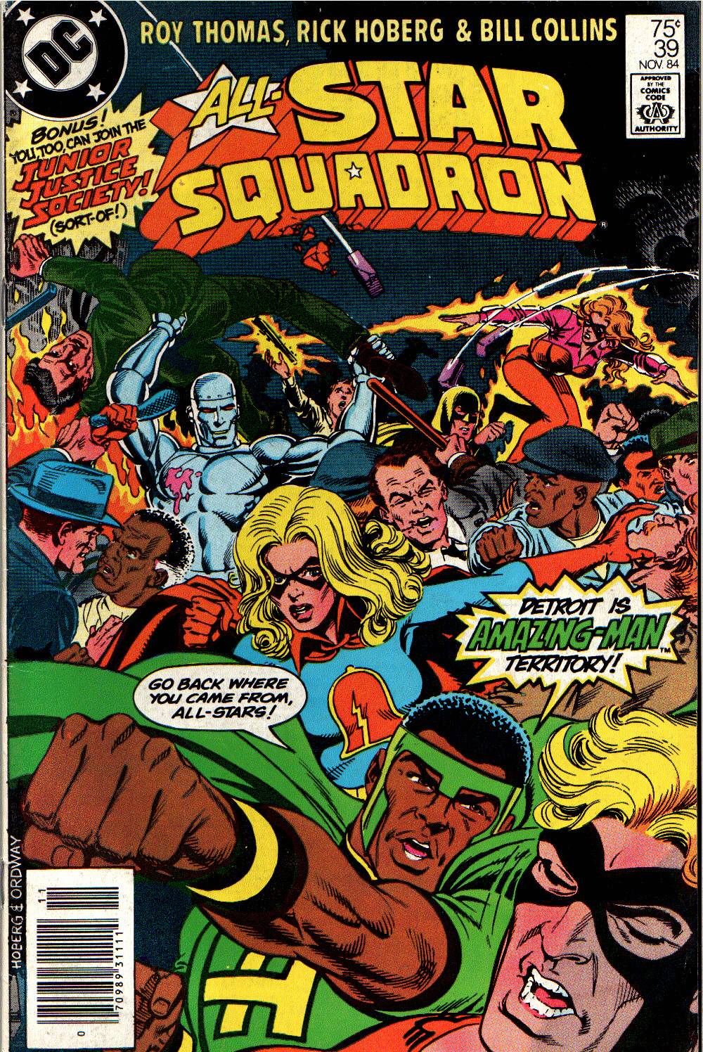 Read online All-Star Squadron comic -  Issue #39 - 1