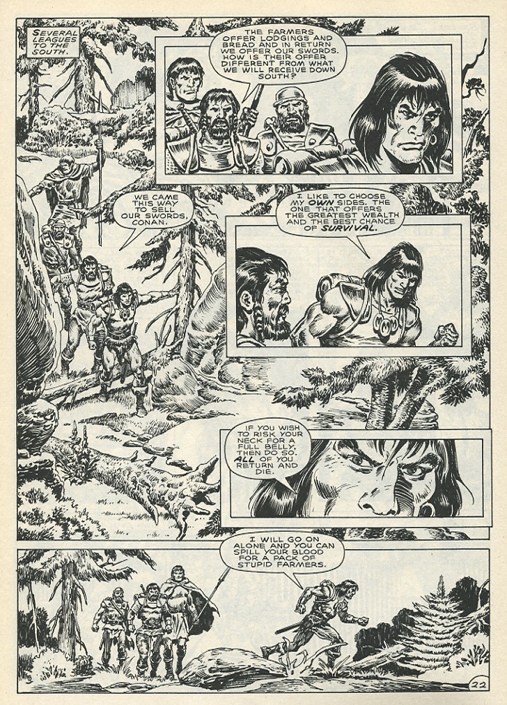 Read online The Savage Sword Of Conan comic -  Issue #142 - 28