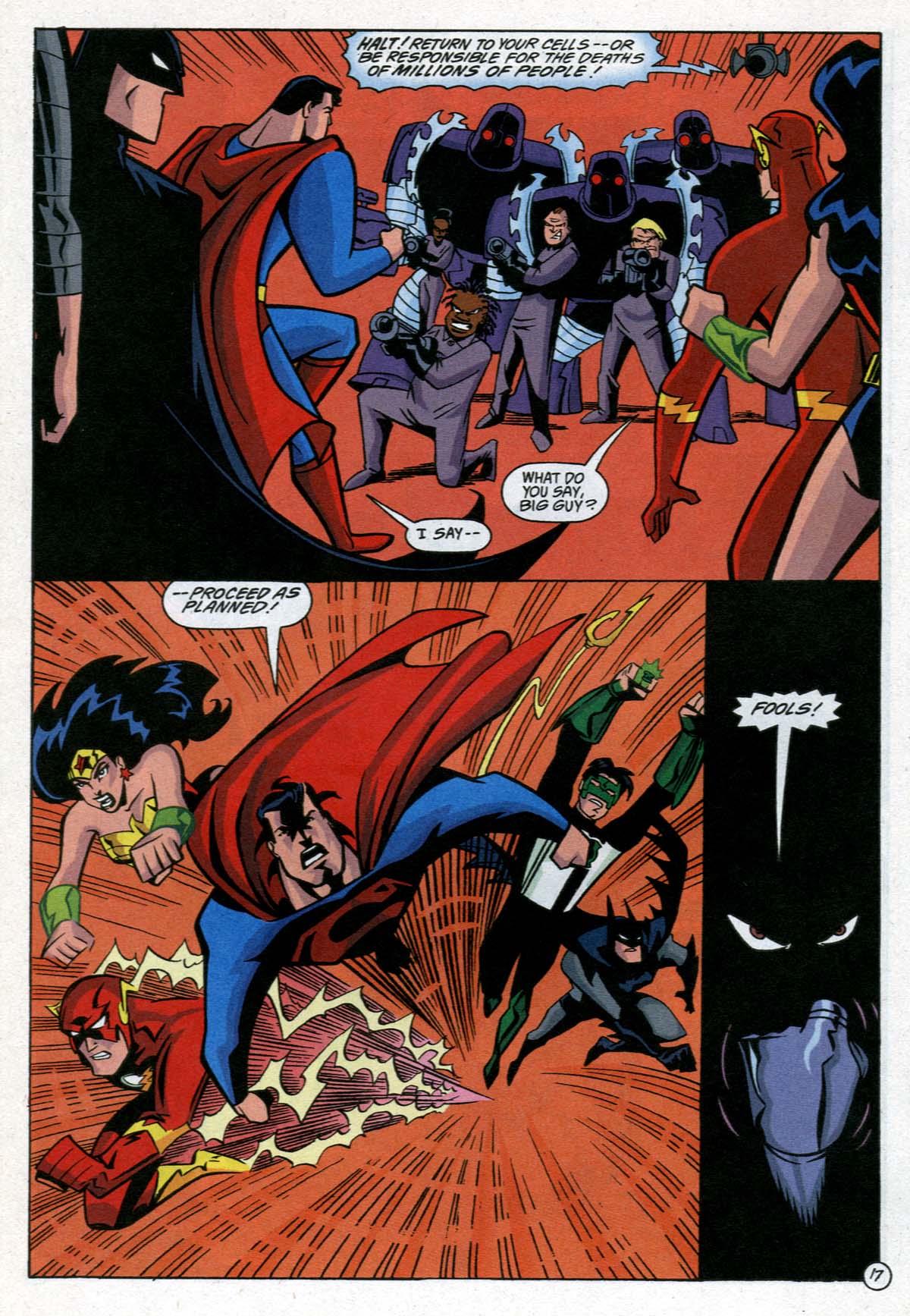 Read online Adventures in the DC Universe comic -  Issue #12 - 18