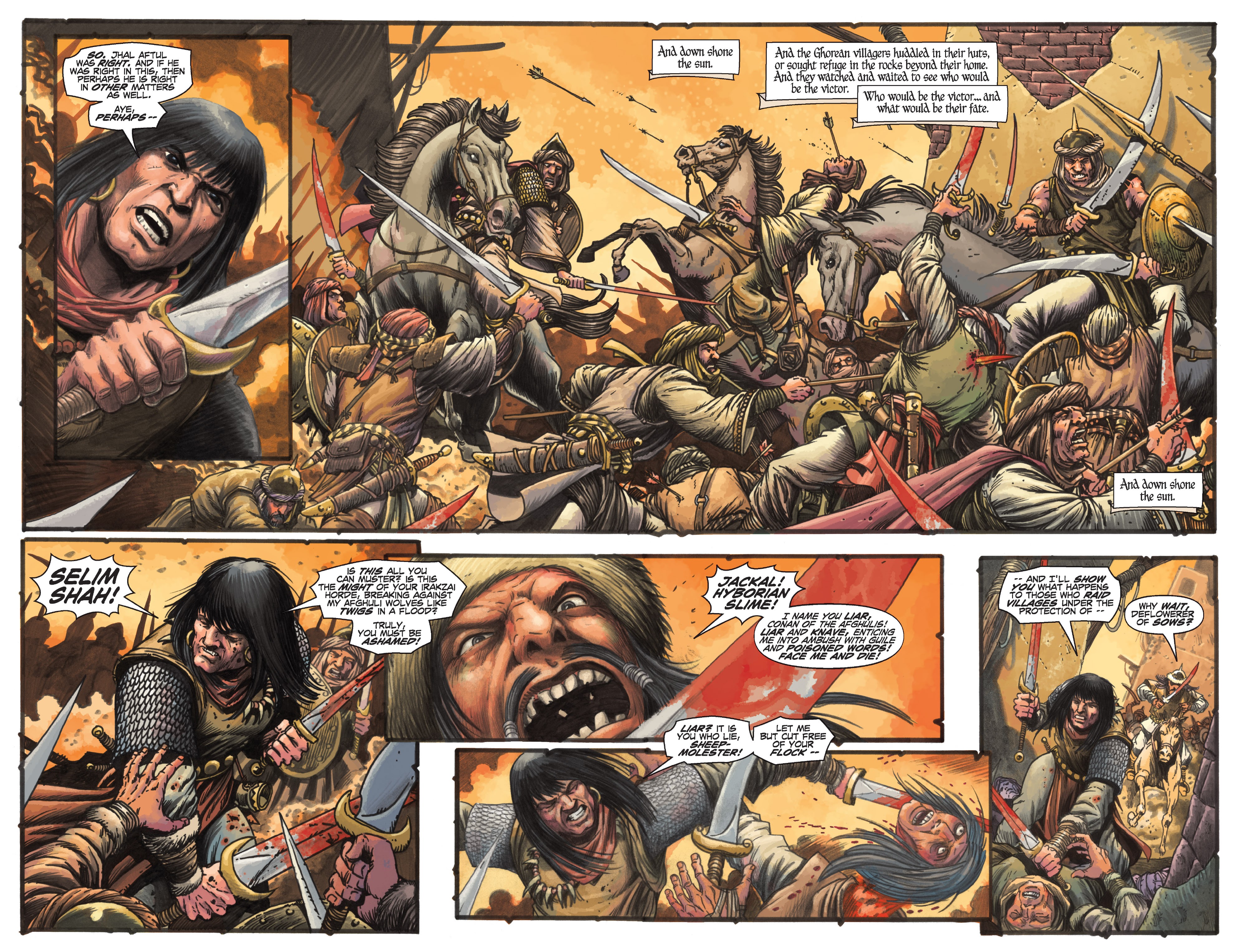 Read online Conan Chronicles Epic Collection comic -  Issue # TPB The Heart of Yag-Kosha (Part 2) - 55