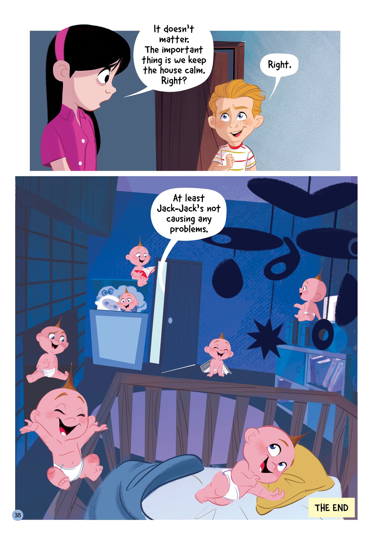 Read online Disney·PIXAR The Incredibles 2: Heroes at Home comic -  Issue # Full - 37