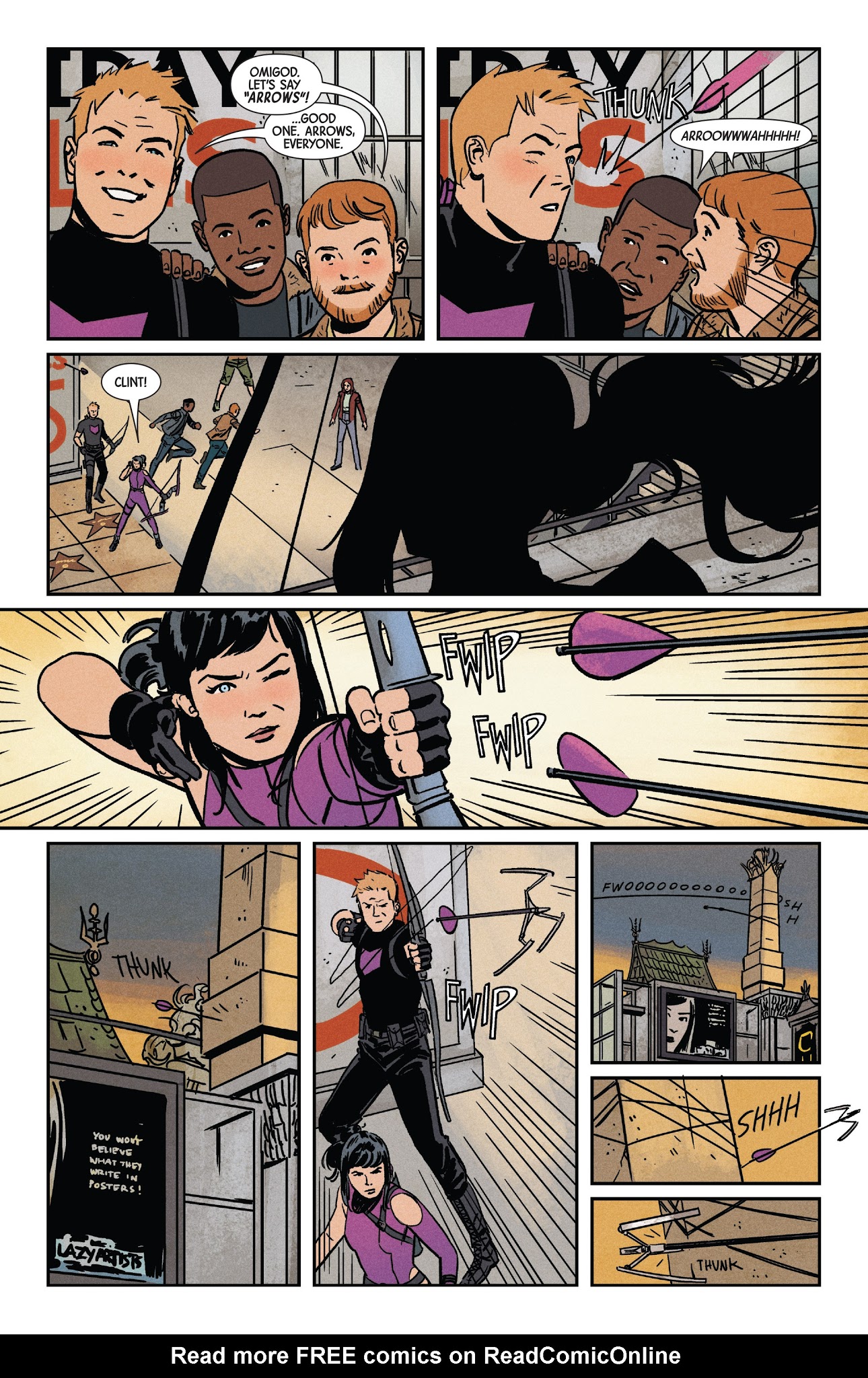 Read online Hawkeye (2016) comic -  Issue #13 - 13