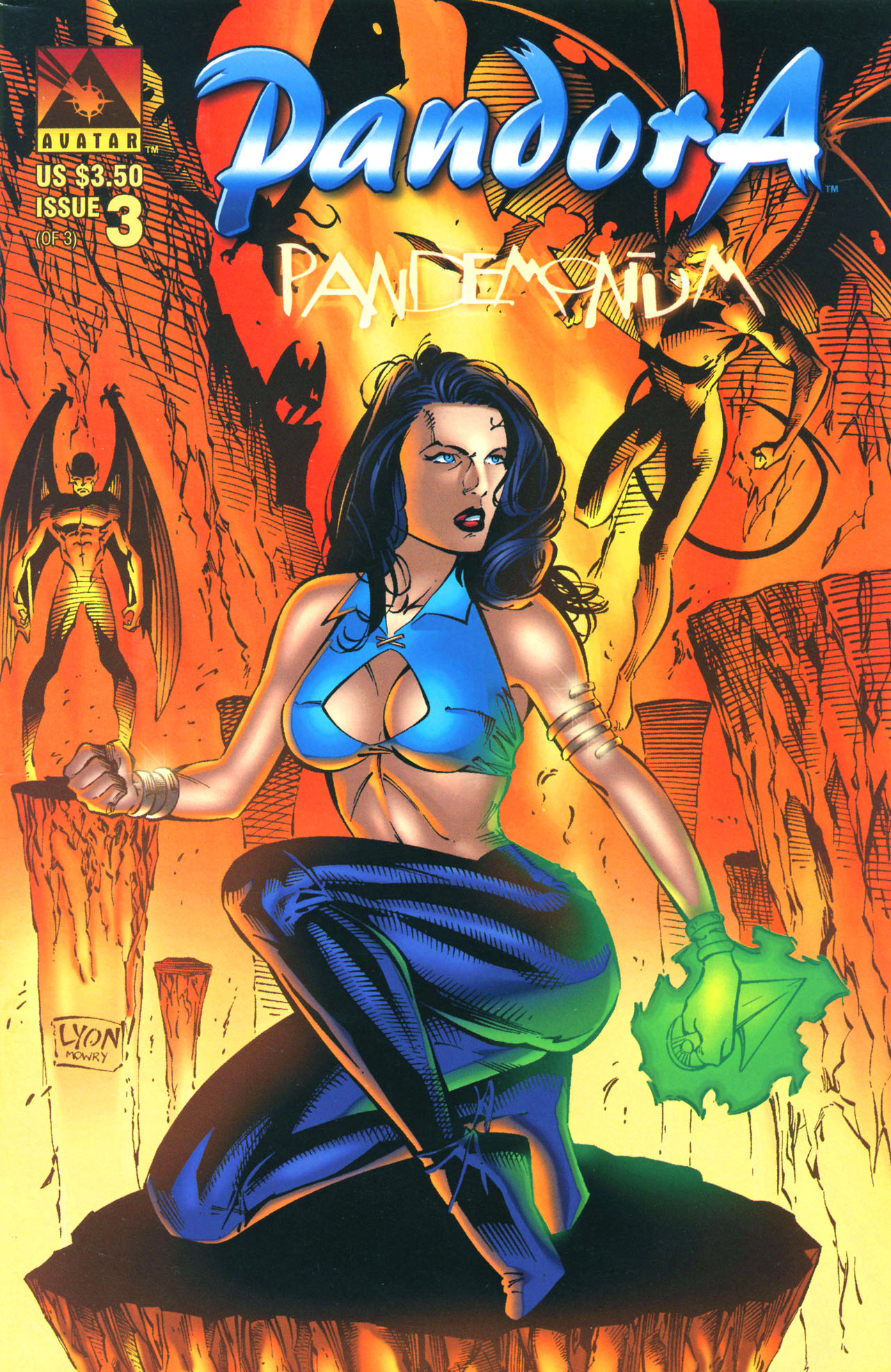Read online Pandora: Pandemonium comic -  Issue #3 - 1