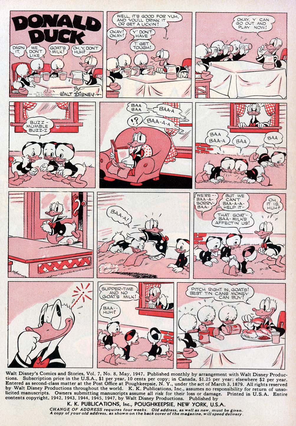 Read online Walt Disney's Comics and Stories comic -  Issue #80 - 2