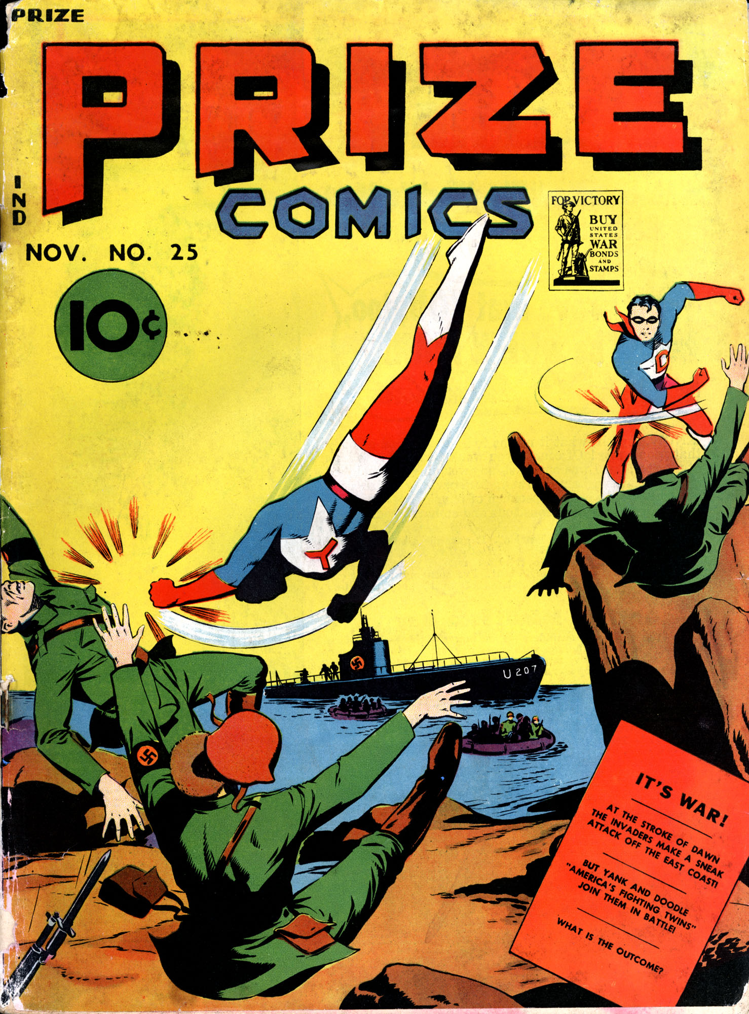 Read online Prize Comics comic -  Issue #25 - 1