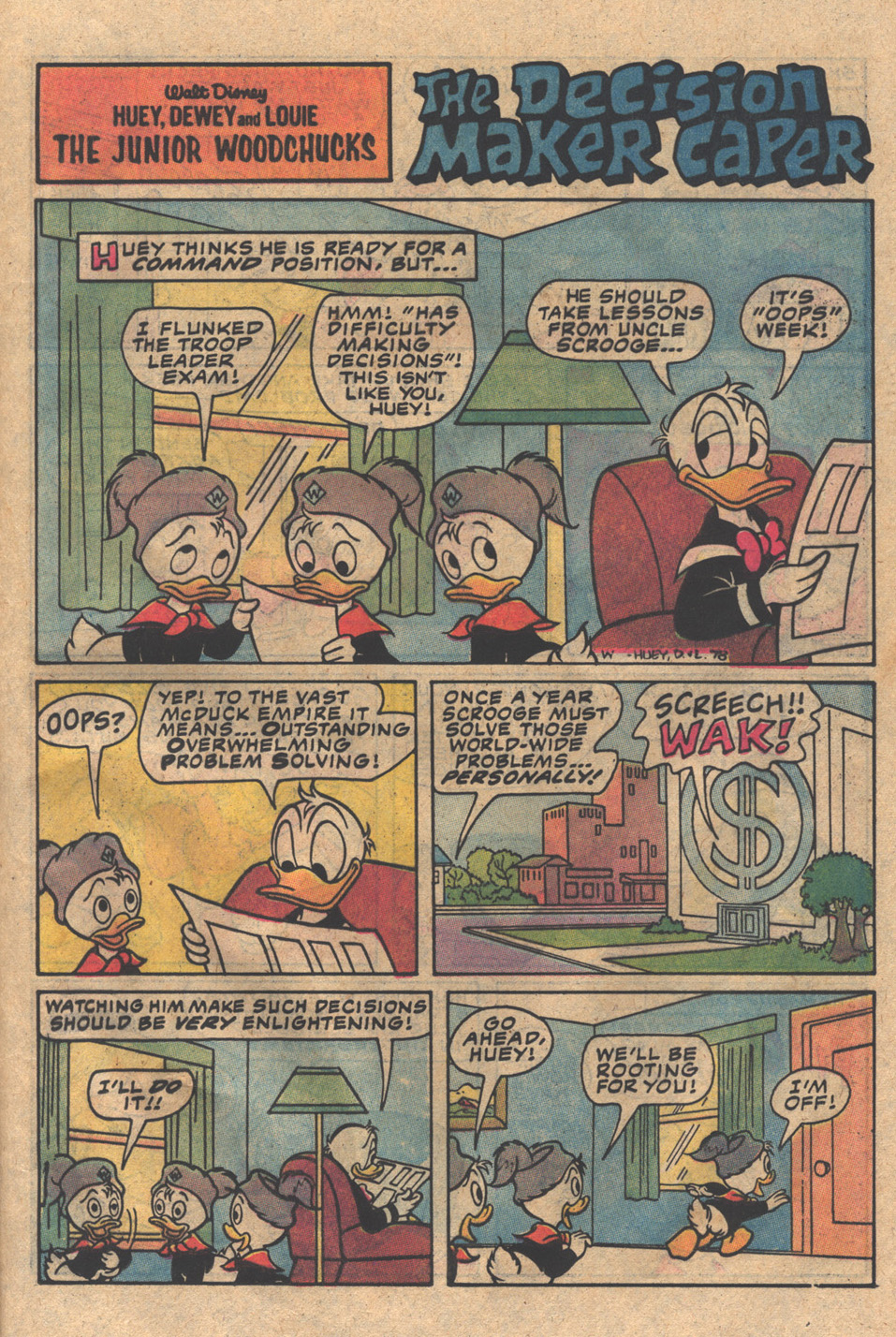 Read online Huey, Dewey, and Louie Junior Woodchucks comic -  Issue #78 - 25