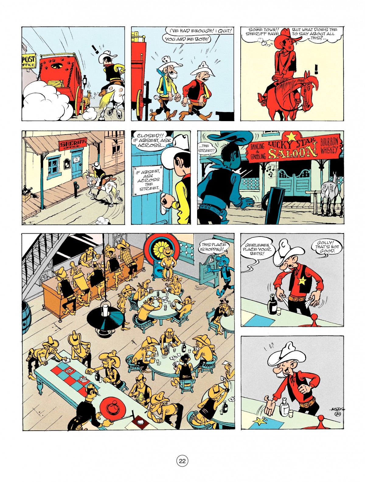 Read online A Lucky Luke Adventure comic -  Issue #54 - 22
