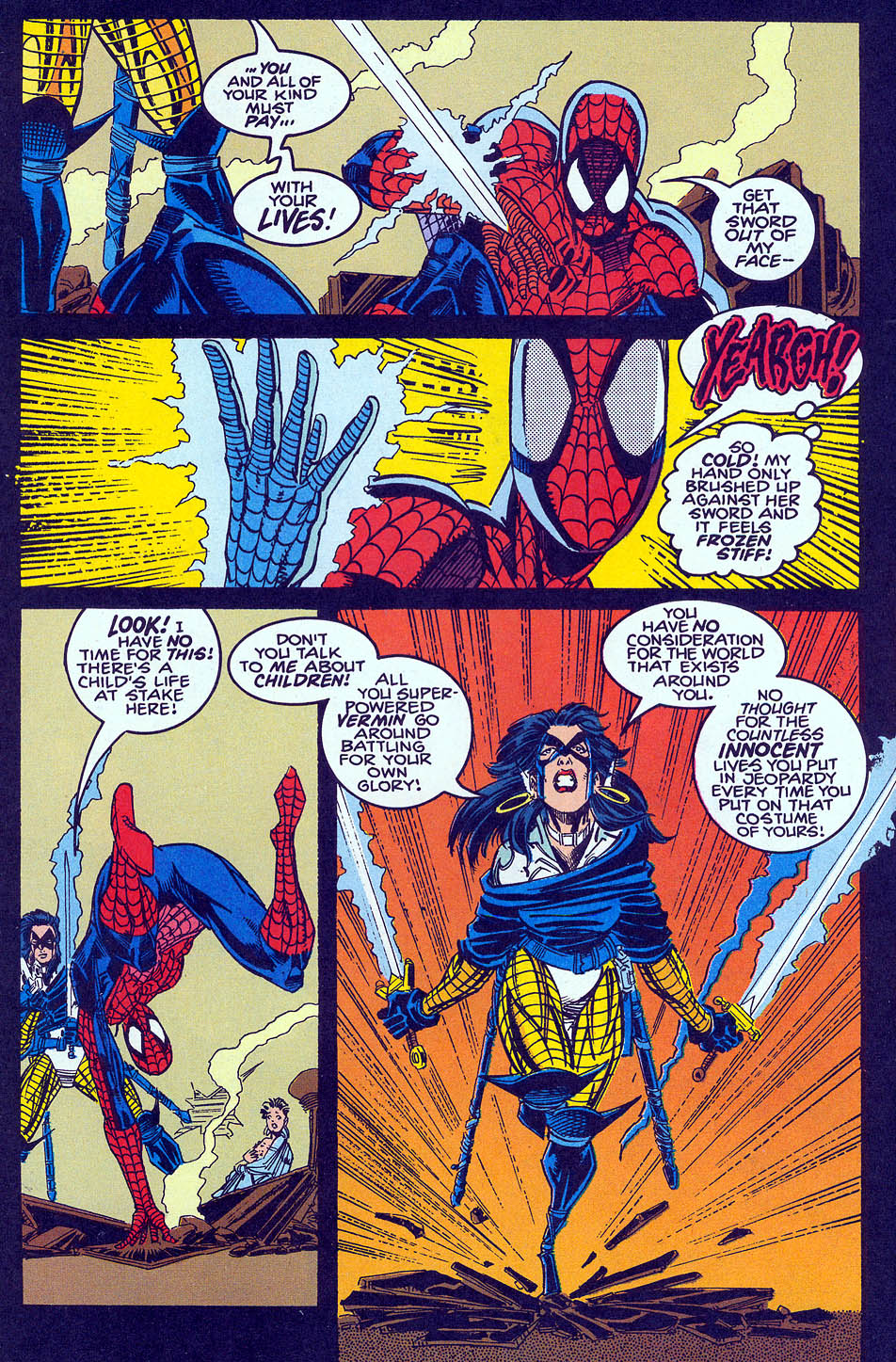 Read online Spider-Man (1990) comic -  Issue #49 - Cold Hearts - 13