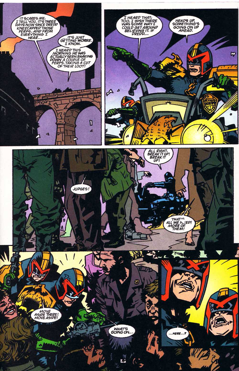 Read online Judge Dredd: Legends of the Law comic -  Issue #8 - 16