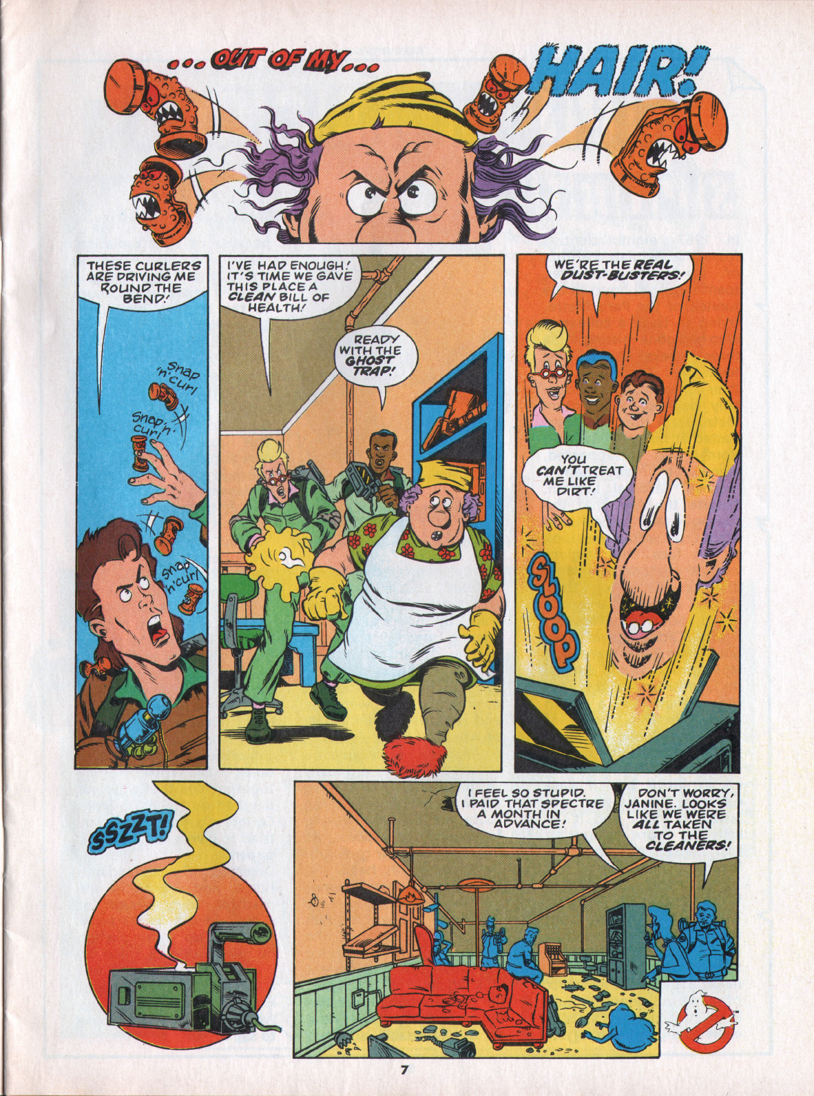 Read online The Real Ghostbusters comic -  Issue #96 - 7