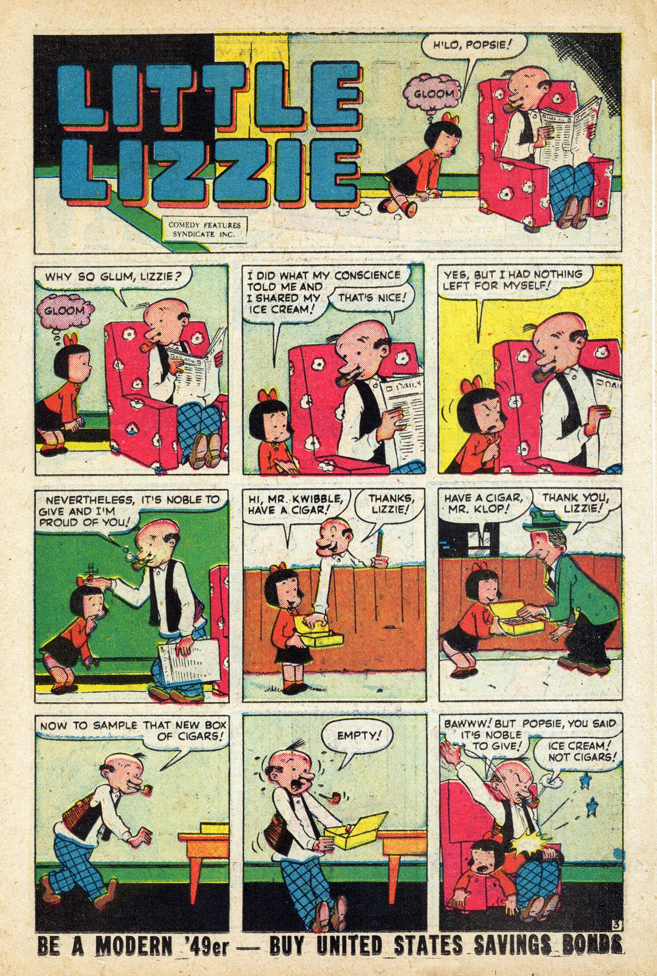 Read online Little Lizzie (1949) comic -  Issue #2 - 15