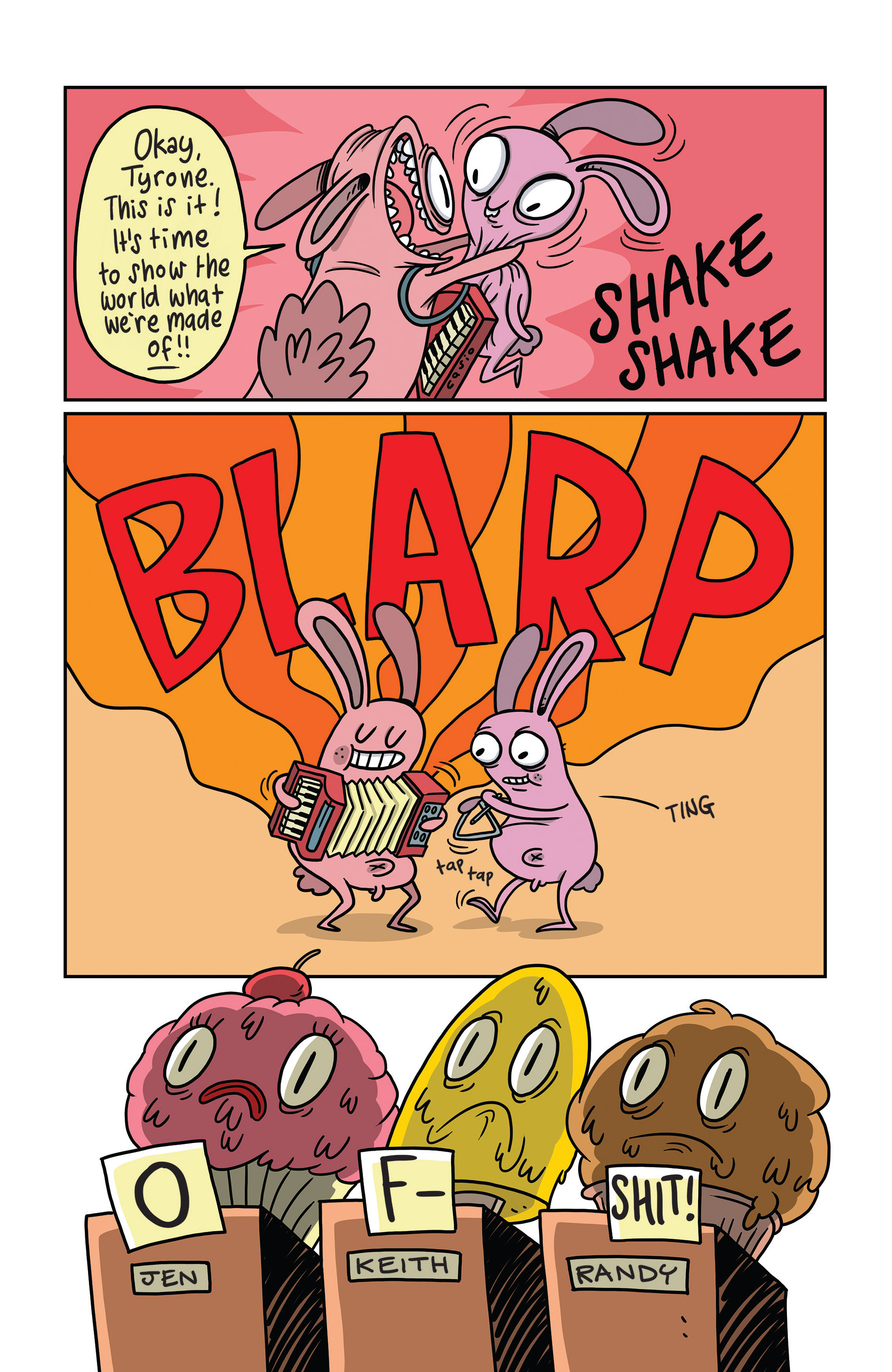 Read online Itty Bitty Bunnies in Rainbow Pixie Candy Land: Pop Tarts comic -  Issue # Full - 14