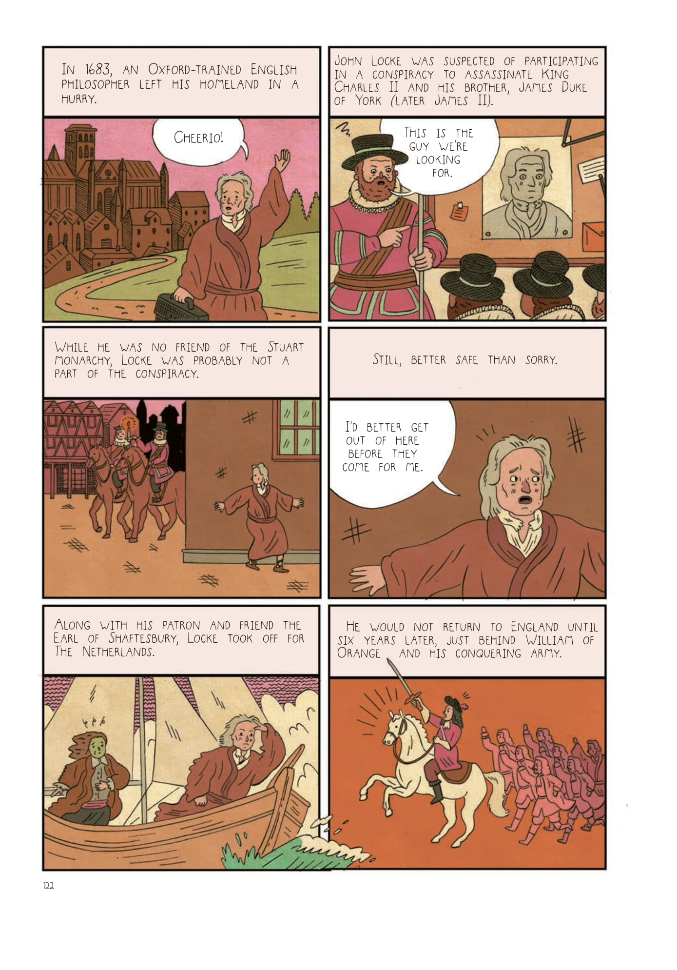 Read online Heretics!: The Wondrous (and Dangerous) Beginnings of Modern Philosophy comic -  Issue # TPB (Part 2) - 24