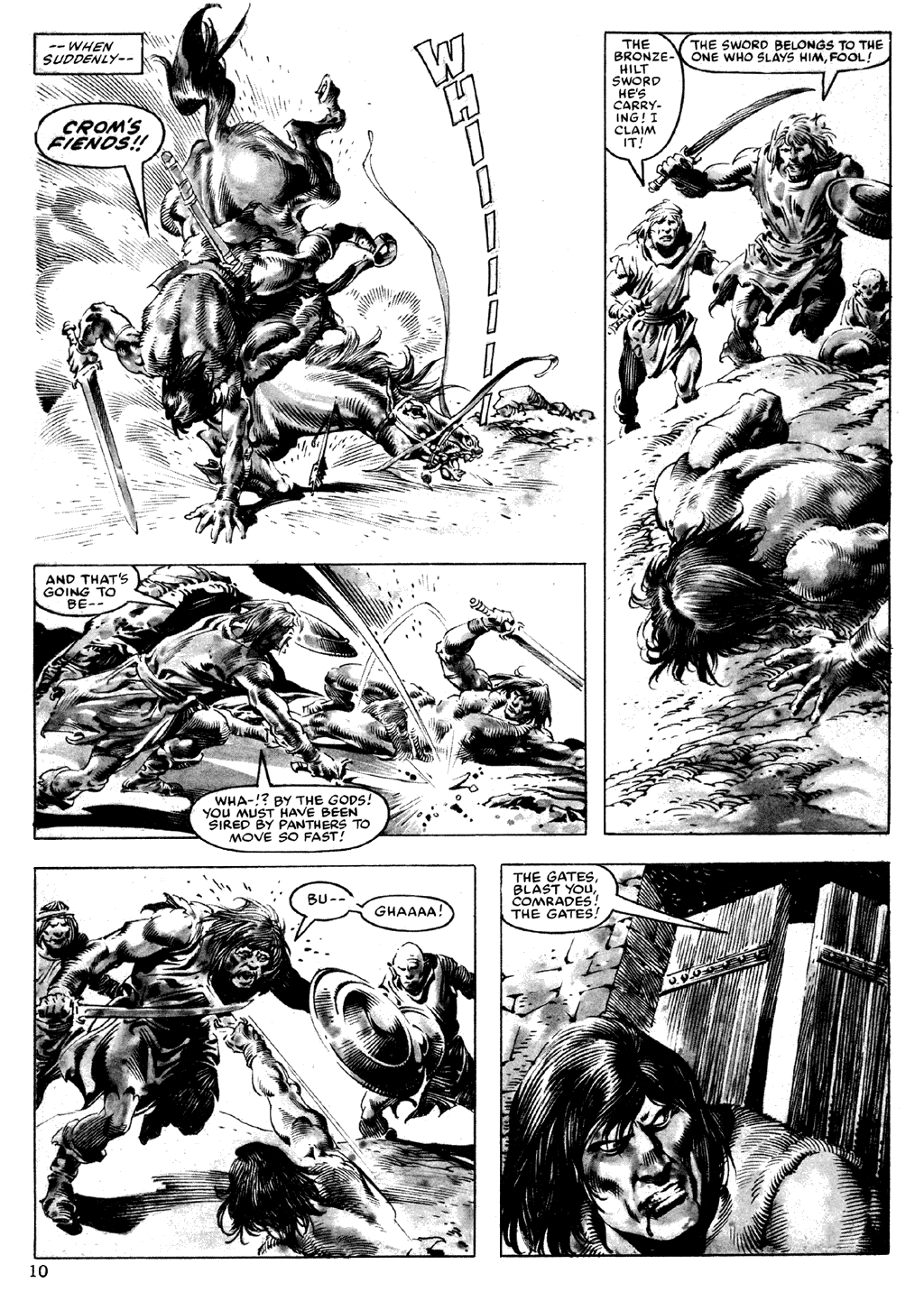 Read online The Savage Sword Of Conan comic -  Issue #101 - 10