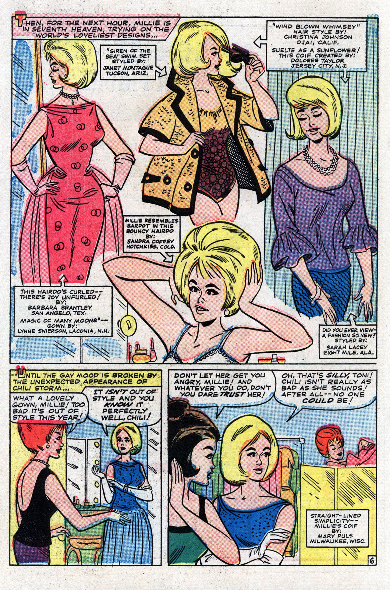 Read online Millie the Model comic -  Issue #122 - 10