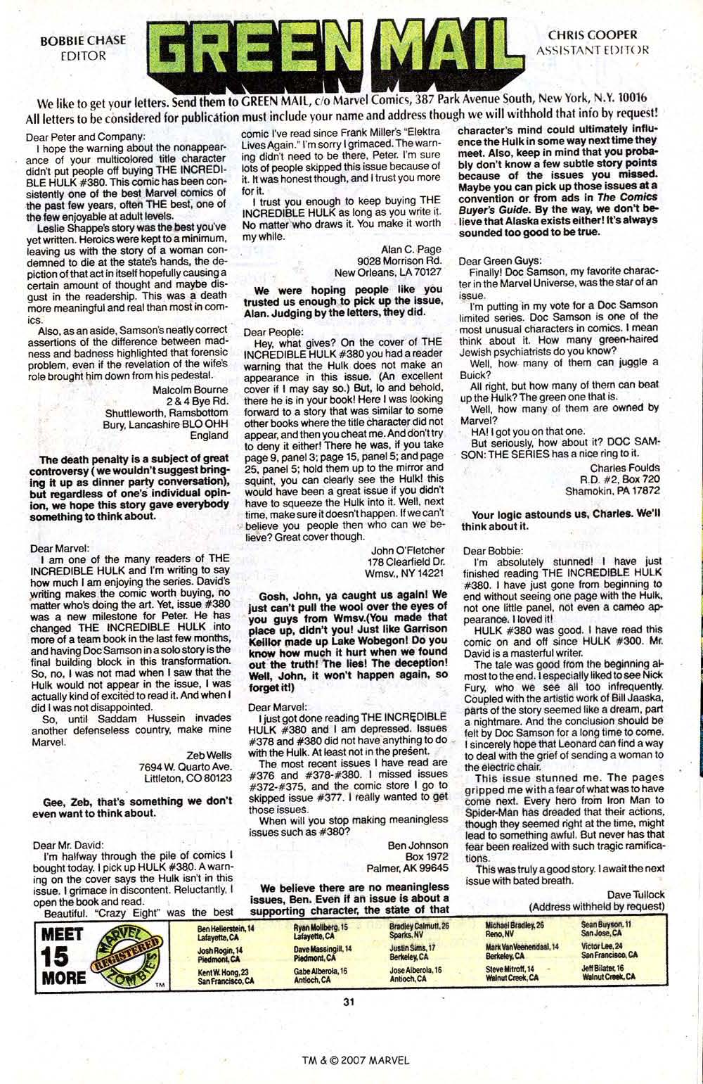 Read online The Incredible Hulk (1968) comic -  Issue #384 - 33