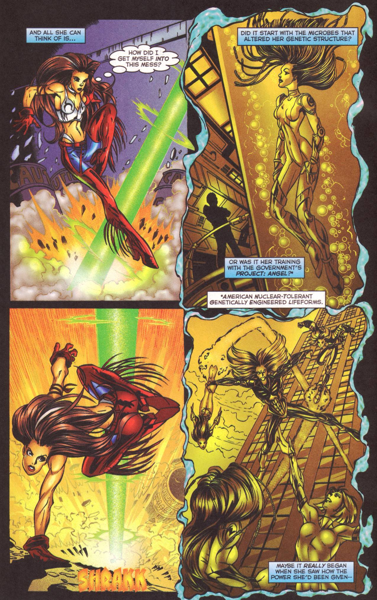 Read online Angel Fire comic -  Issue #2 - 4