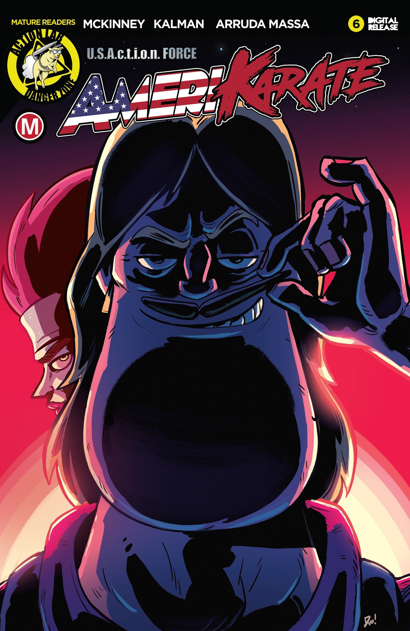 Read online AmeriKarate comic -  Issue #6 - 1