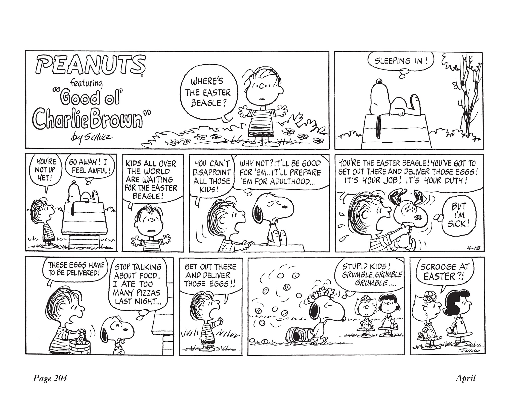 Read online The Complete Peanuts comic -  Issue # TPB 13 - 220