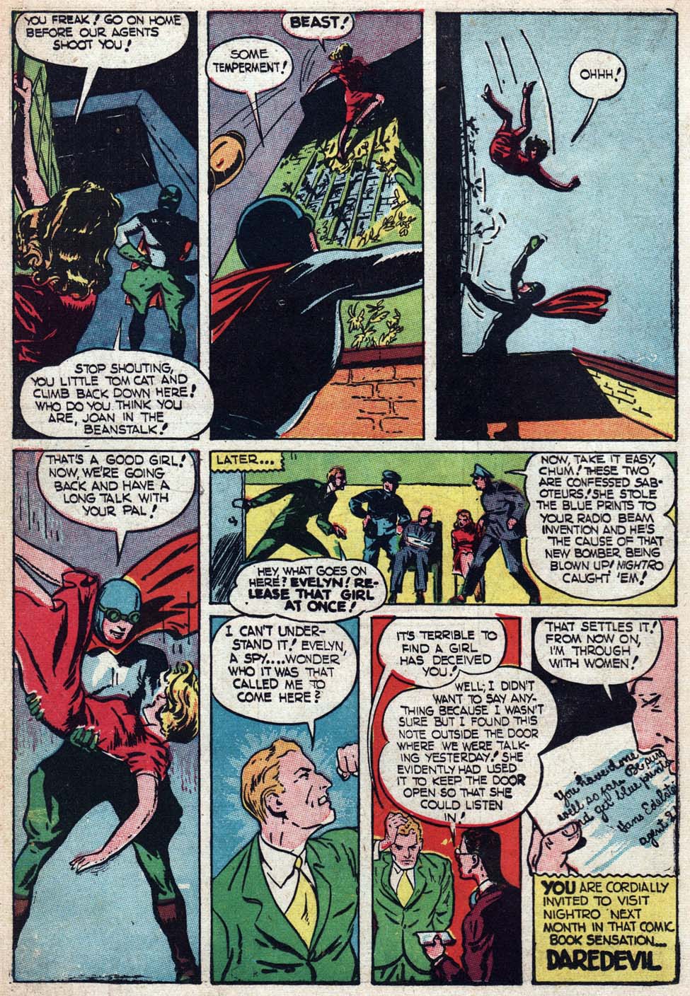 Read online Daredevil (1941) comic -  Issue #7 - 32