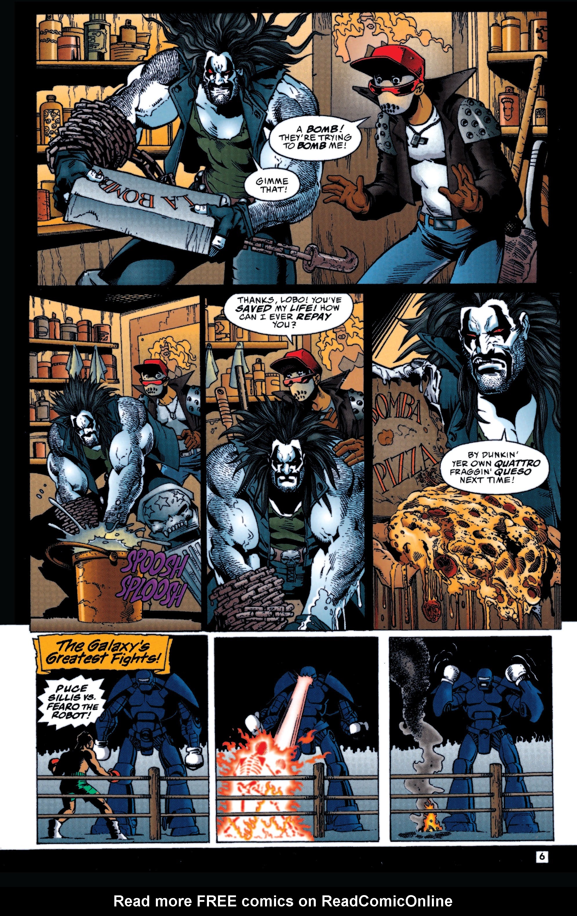 Read online Lobo (1993) comic -  Issue #45 - 7
