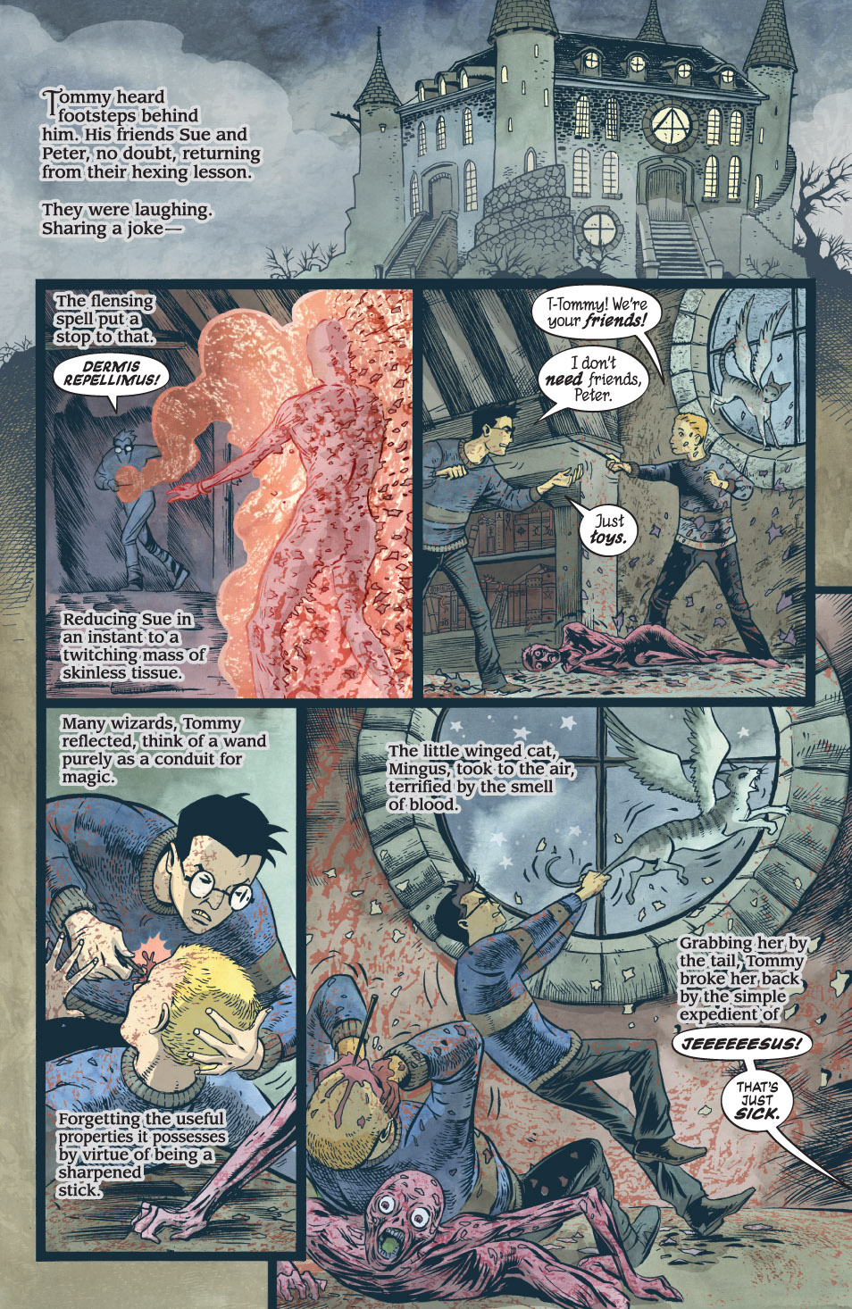 Read Online The Unwritten Comic Issue 4